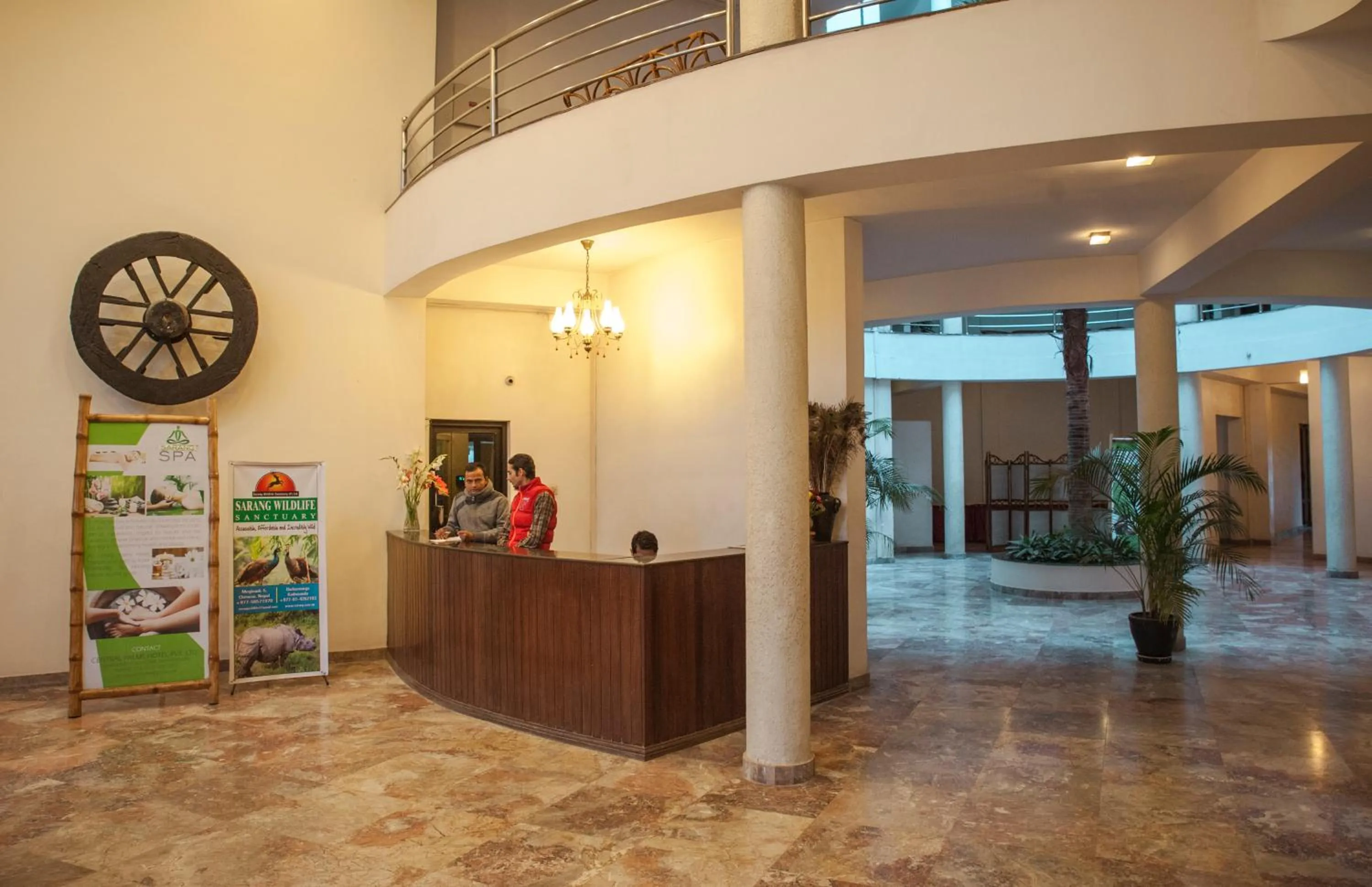 Lobby or reception in Siddhartha Hotel Narayangarh