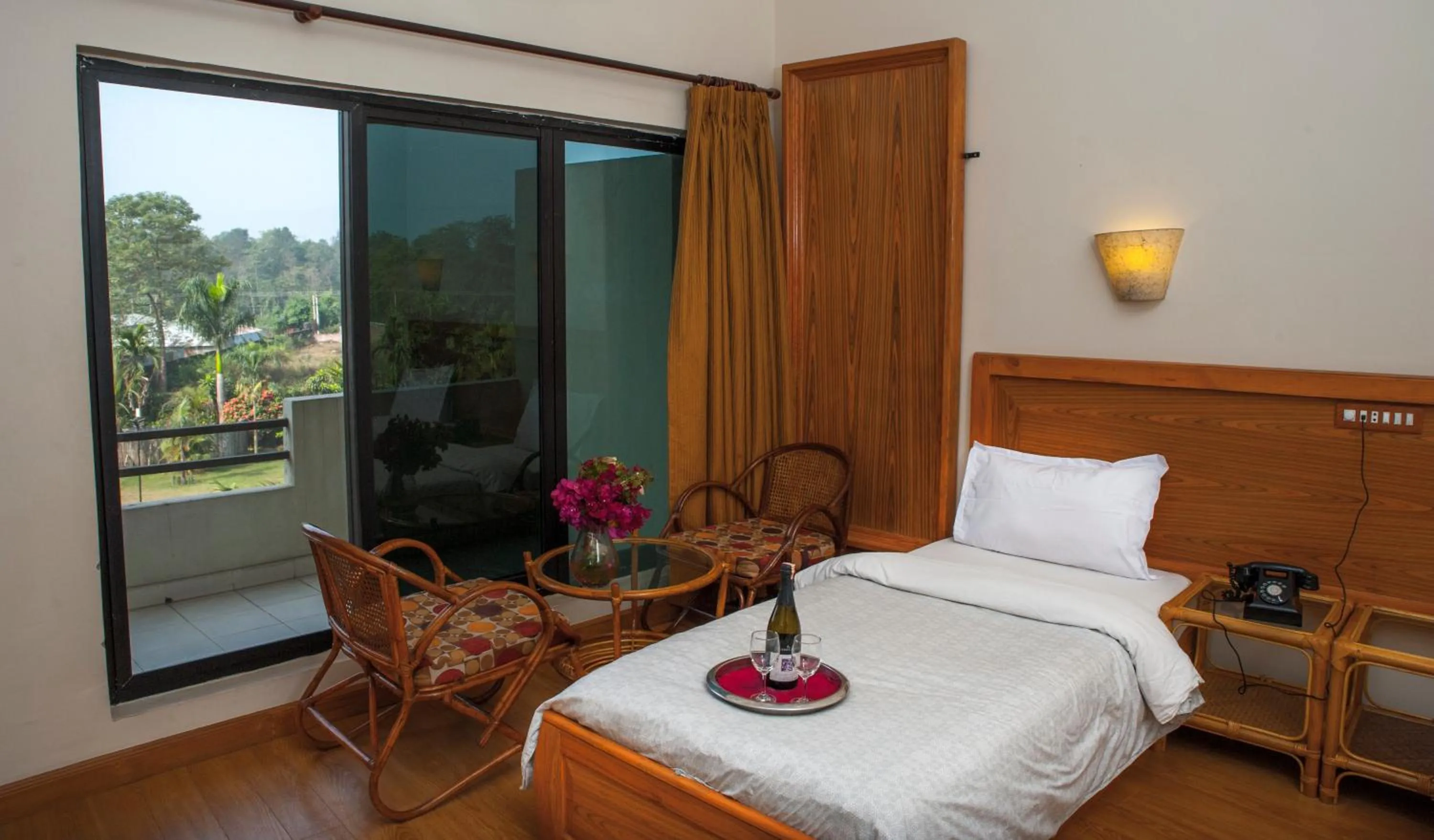 Bedroom, Bed in Siddhartha Hotel Narayangarh