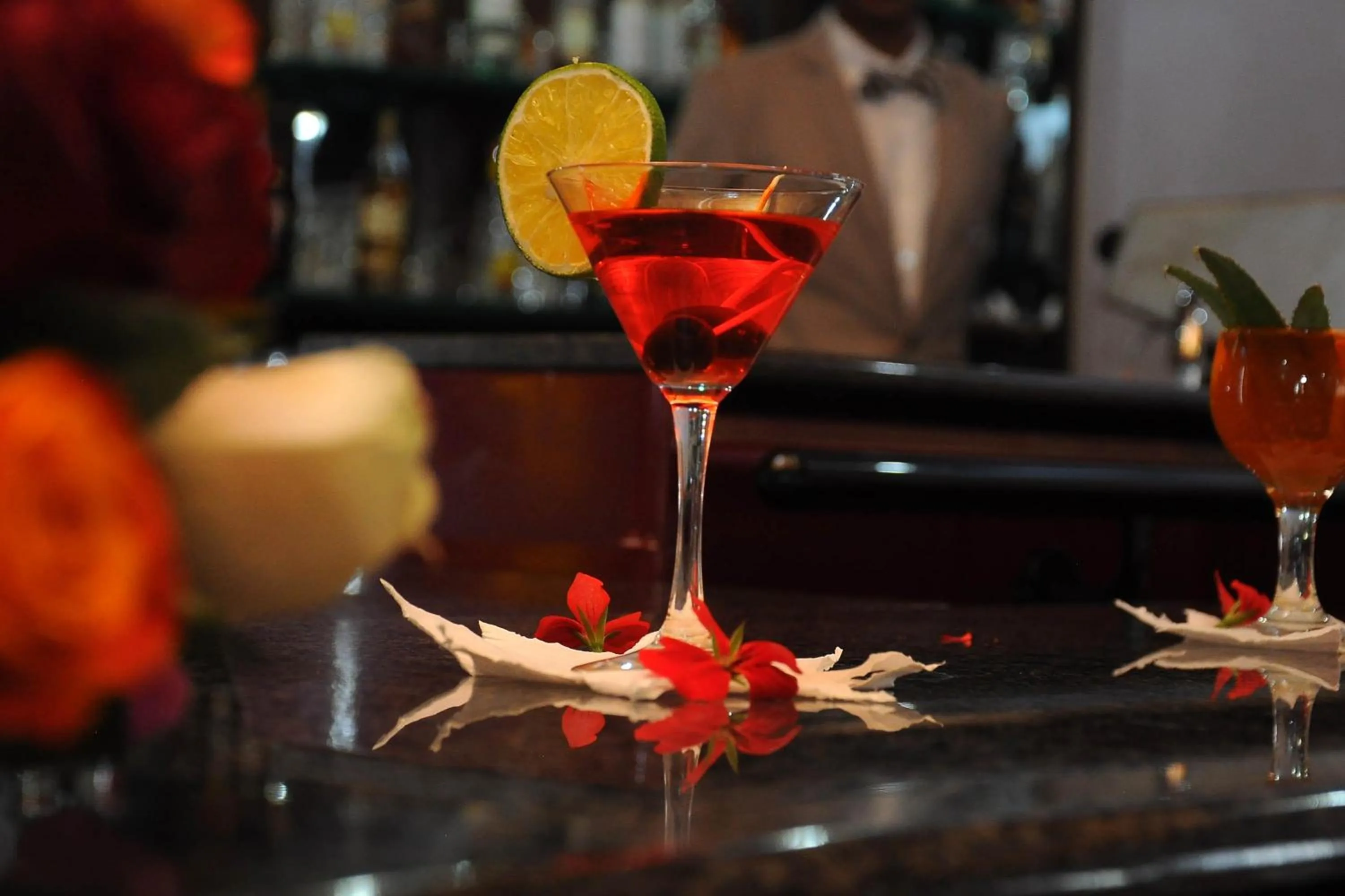 Lounge or bar in Ras Amba Hotel