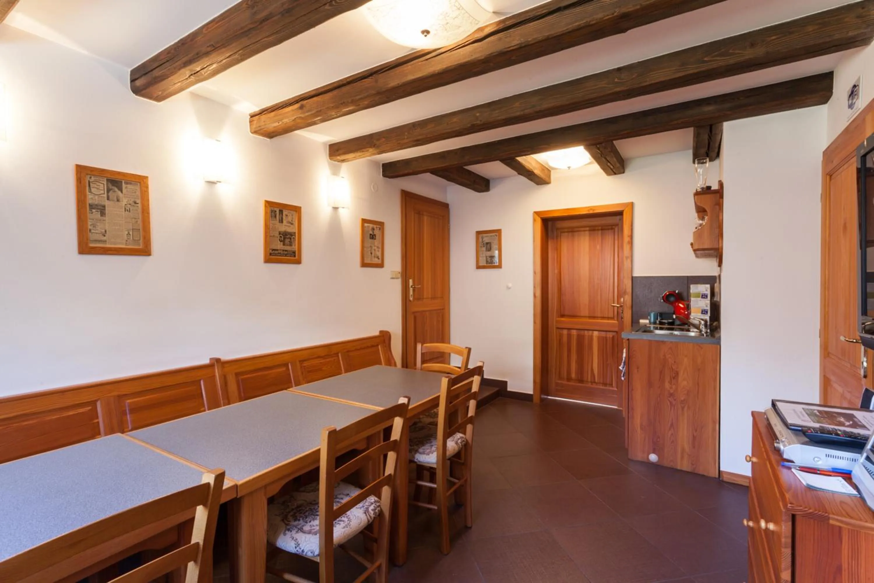 Communal lounge/ TV room in Haus Wildbach - Baranek Resorts