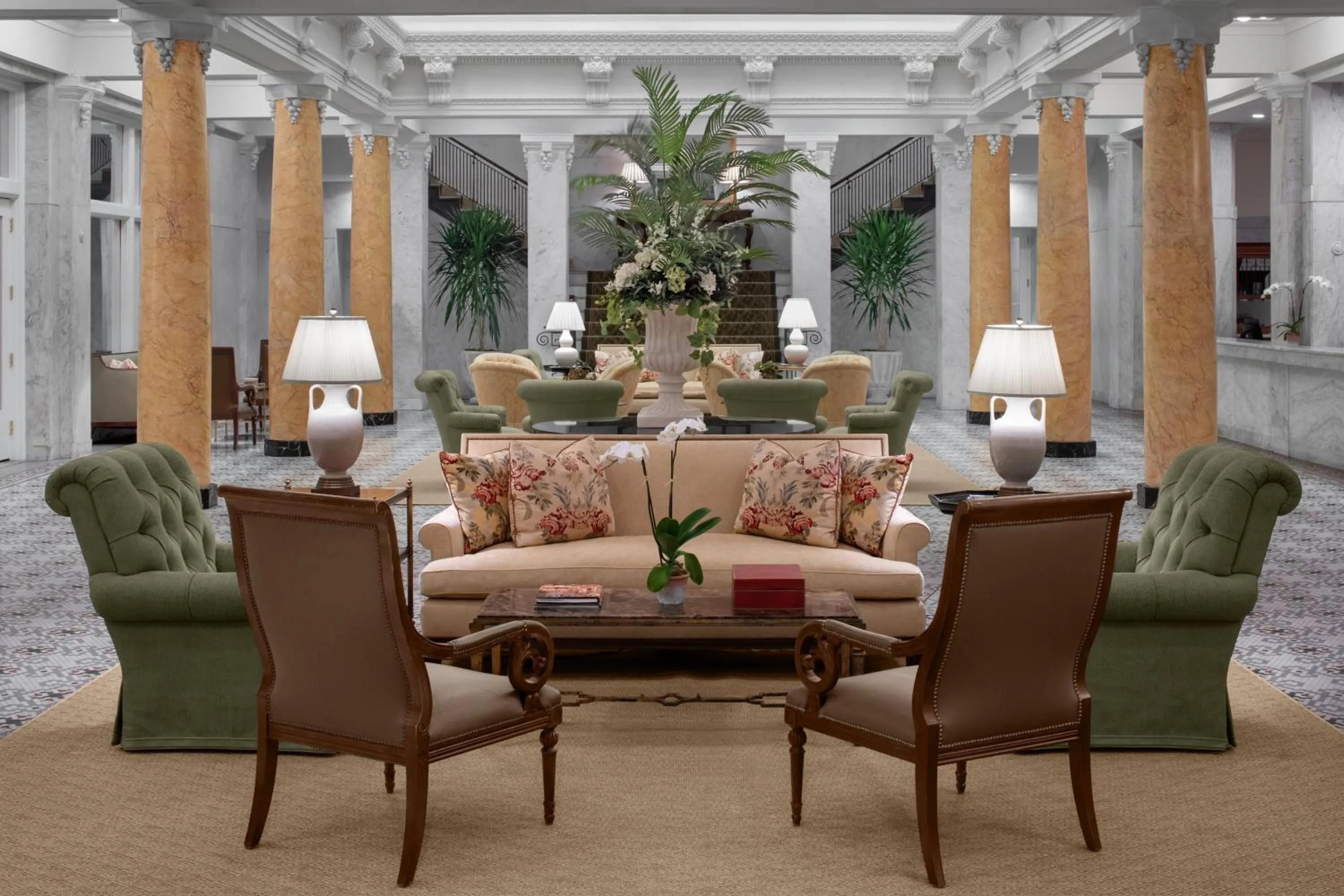 Lobby or reception in Capital Hotel