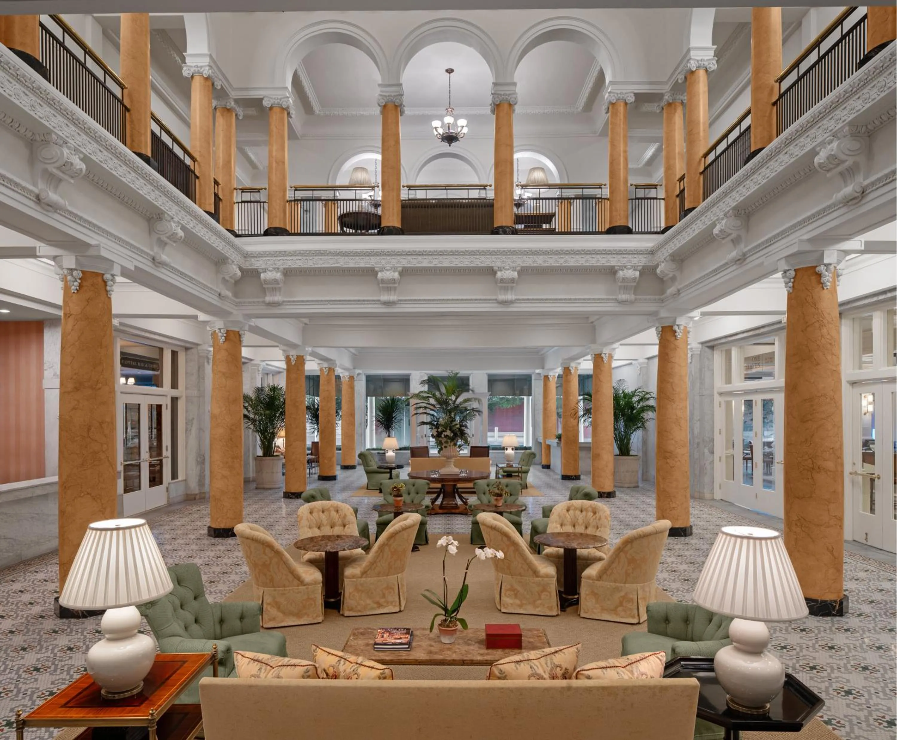 Lobby or reception in Capital Hotel