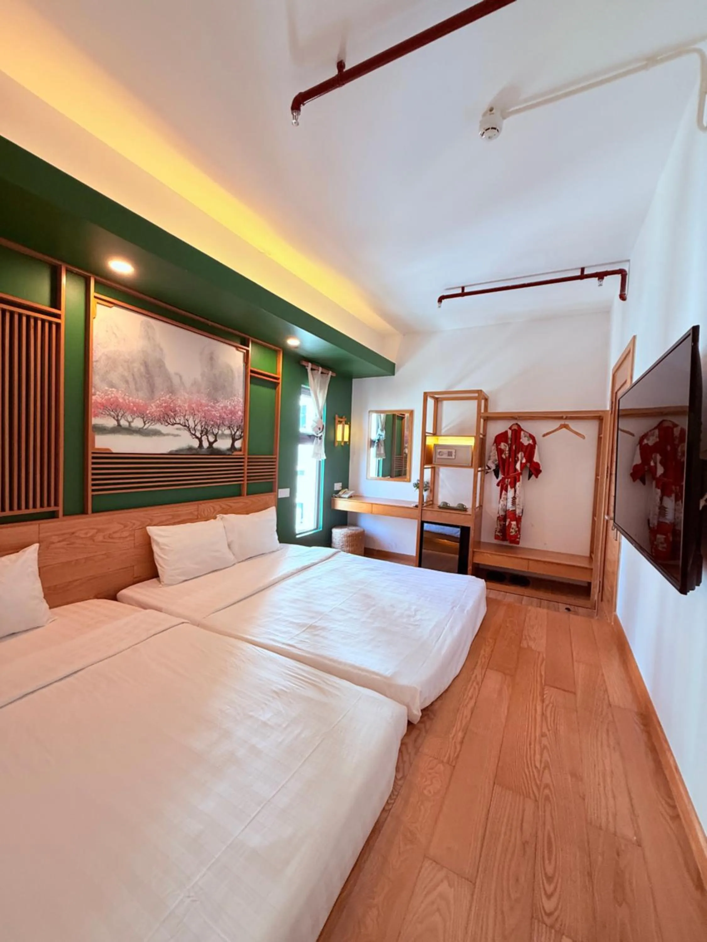 Bed in Fuji Boutique Hotel Nha Trang
