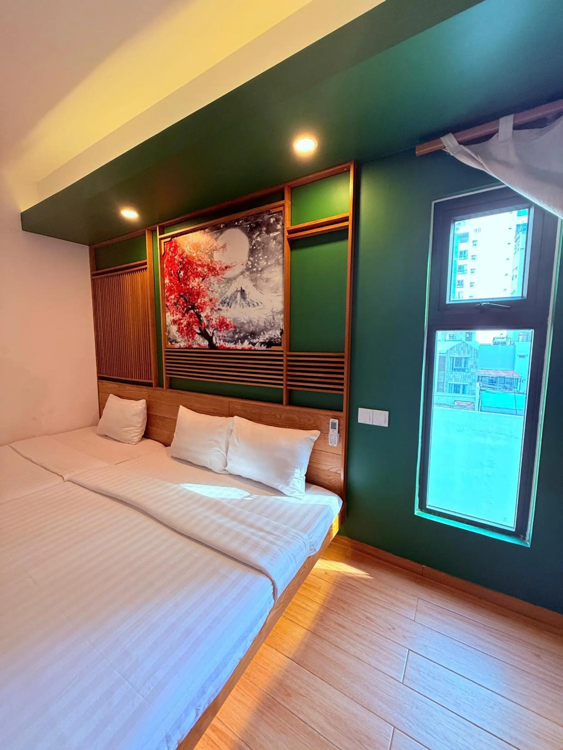 Bed in Fuji Boutique Hotel Nha Trang