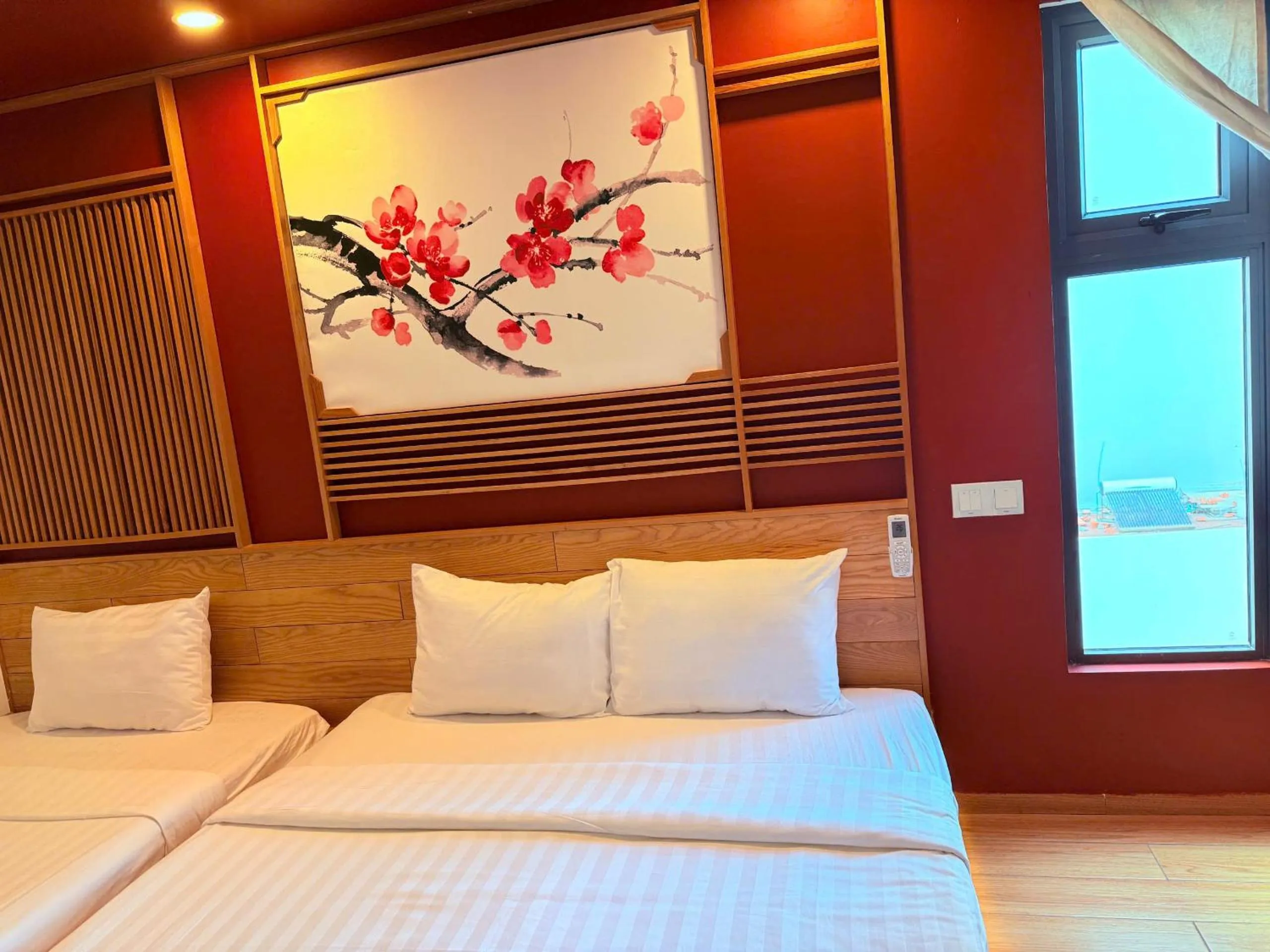 Bed in Fuji Boutique Hotel Nha Trang