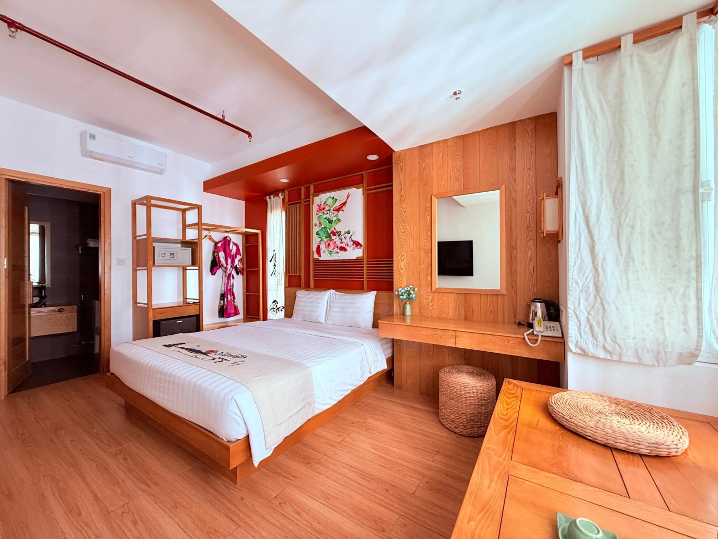 Bed in Fuji Boutique Hotel Nha Trang