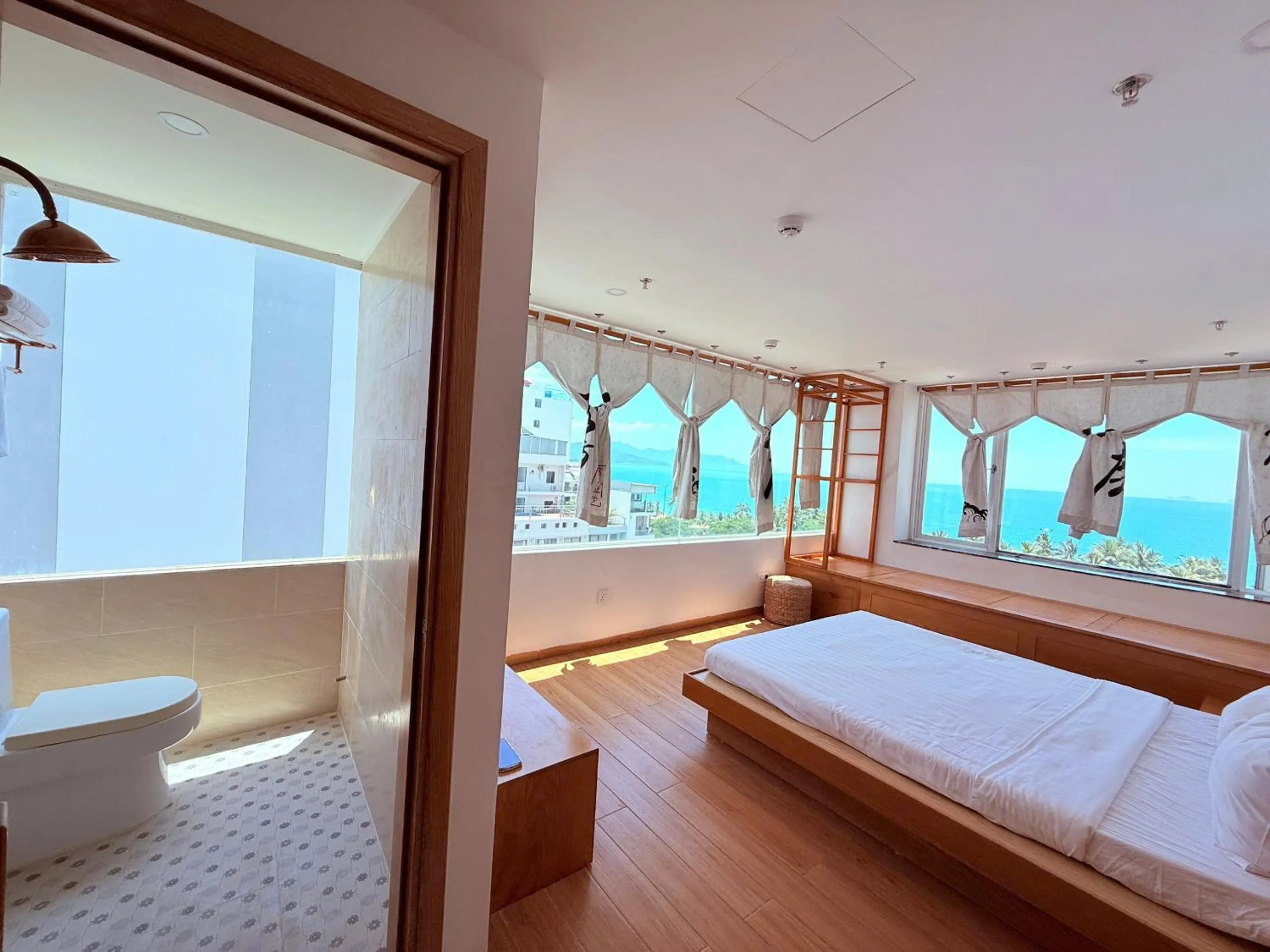 Bed in Fuji Boutique Hotel Nha Trang