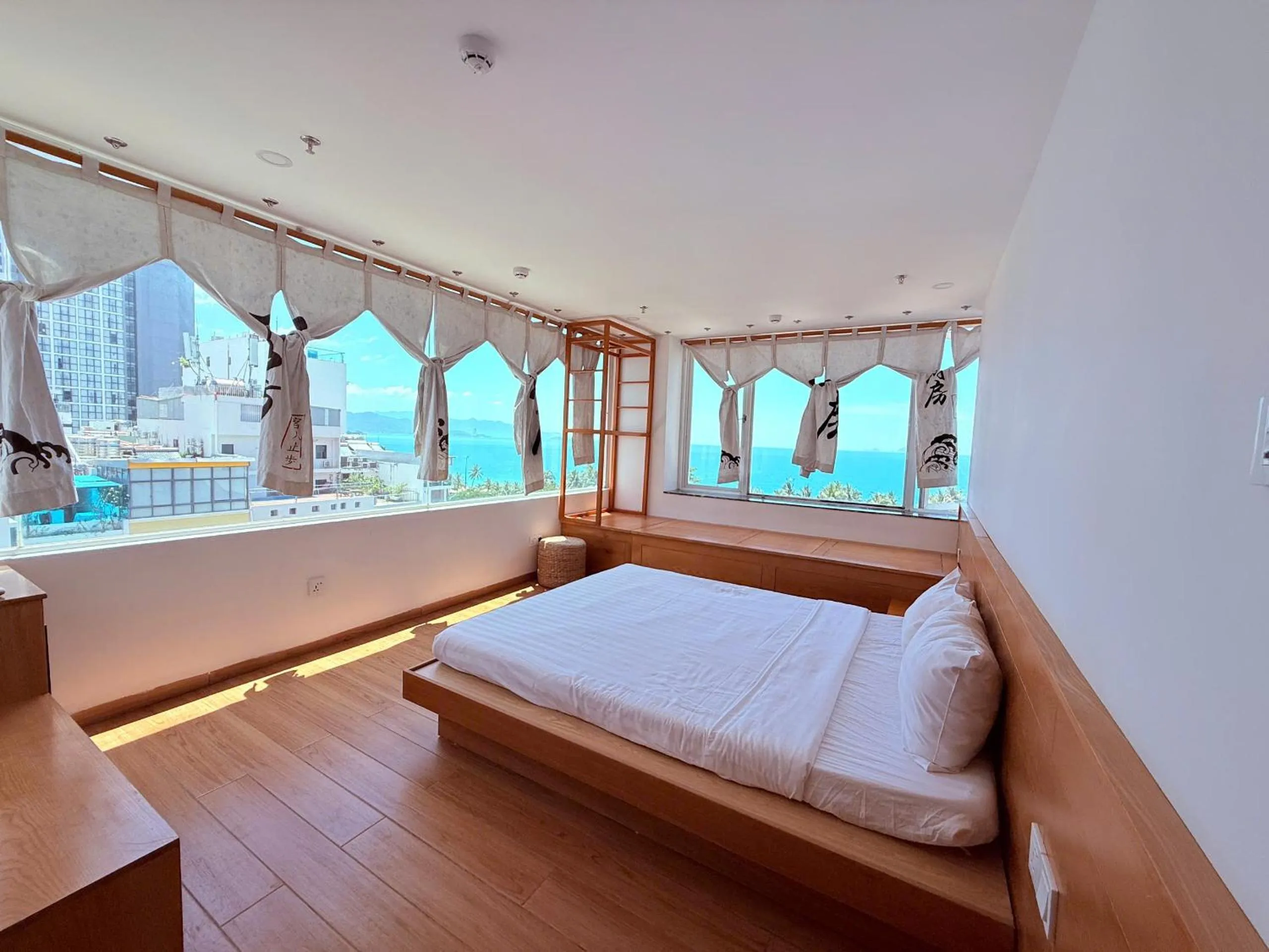 Bed in Fuji Boutique Hotel Nha Trang