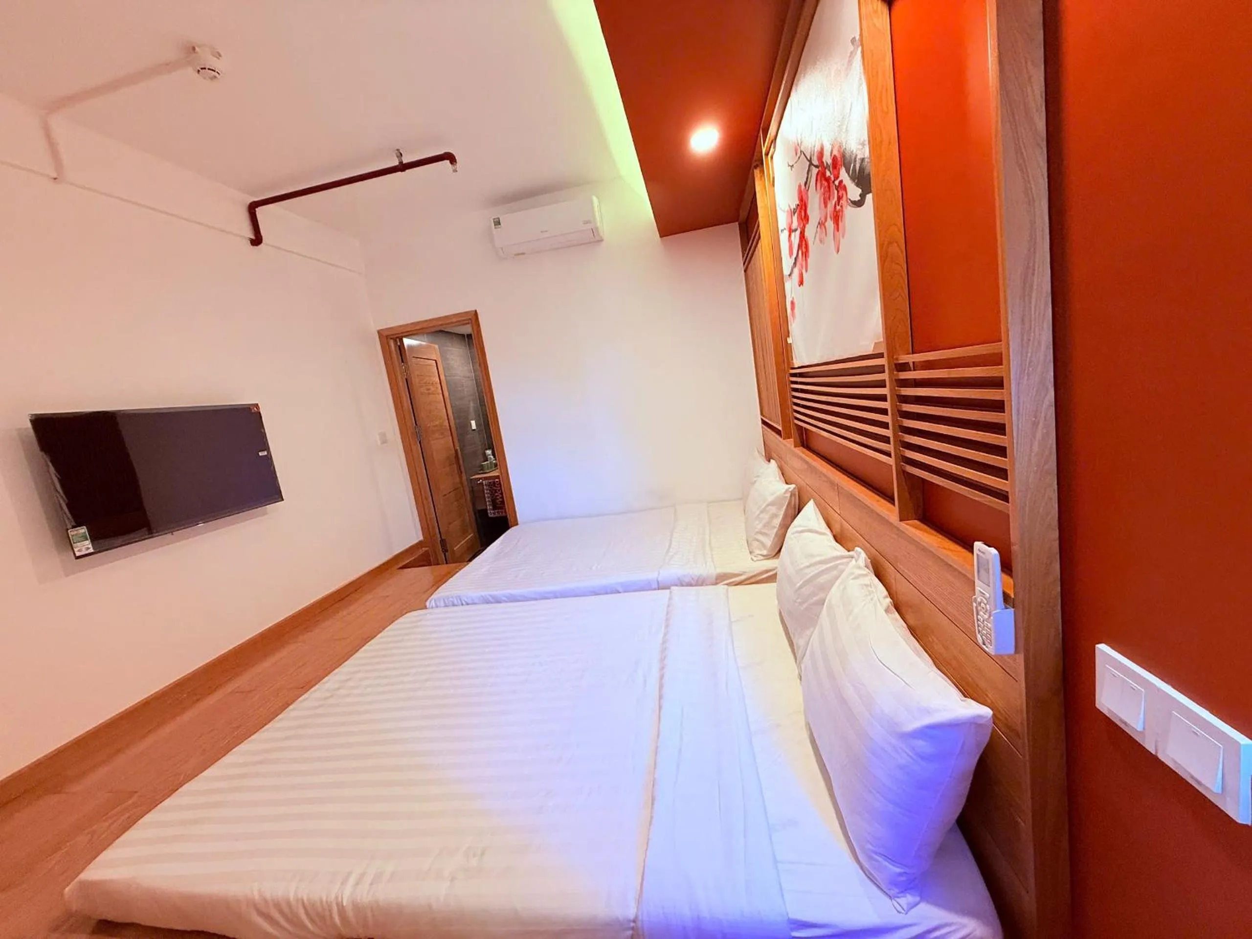Bed in Fuji Boutique Hotel Nha Trang