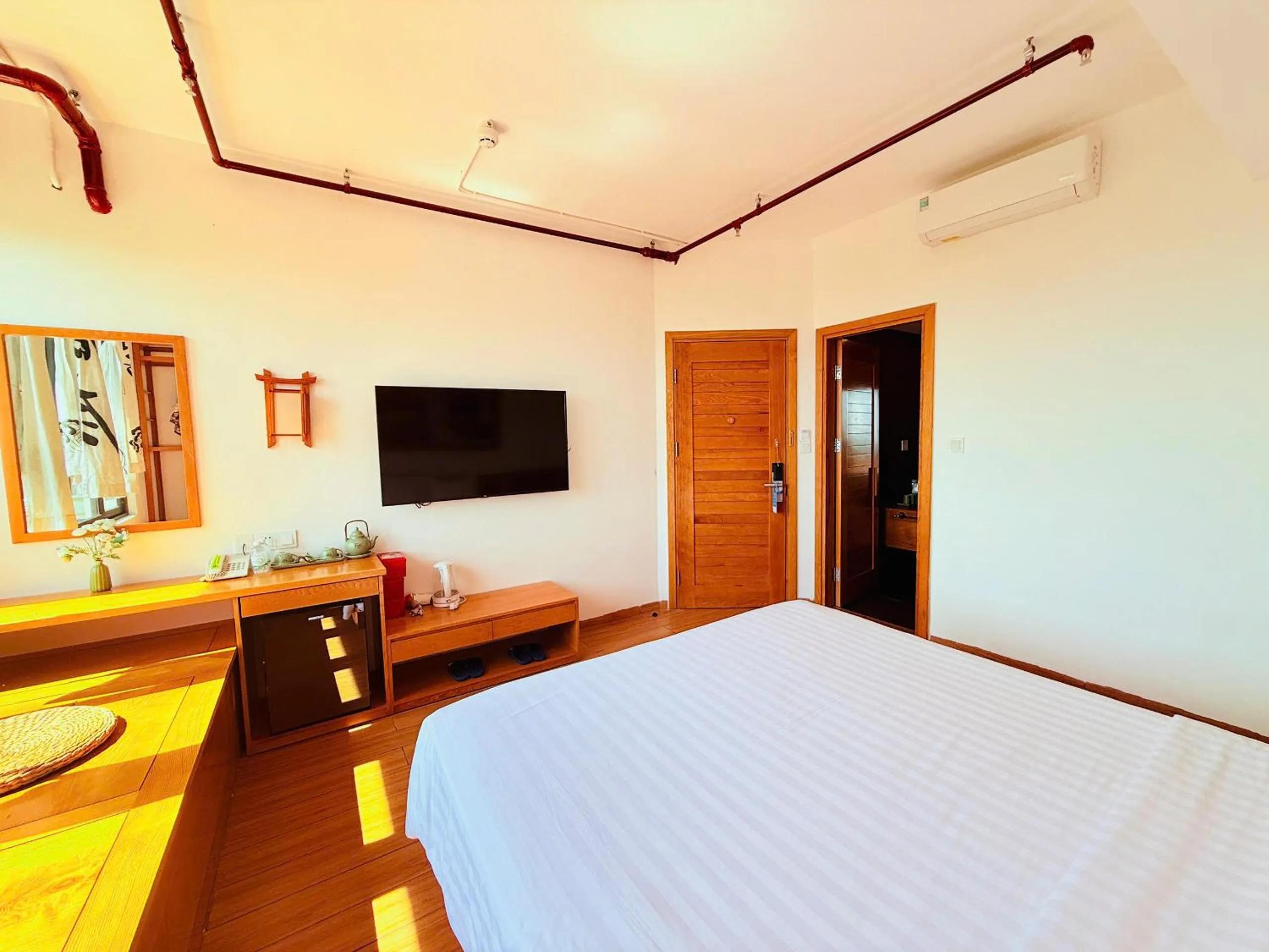 Bed in Fuji Boutique Hotel Nha Trang