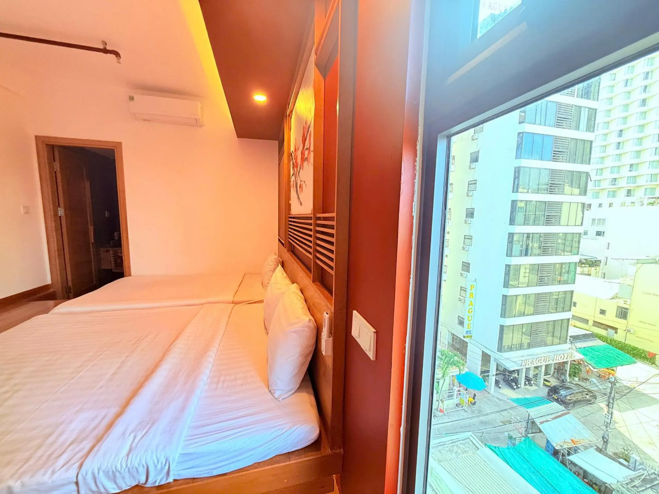 Bed in Fuji Boutique Hotel Nha Trang