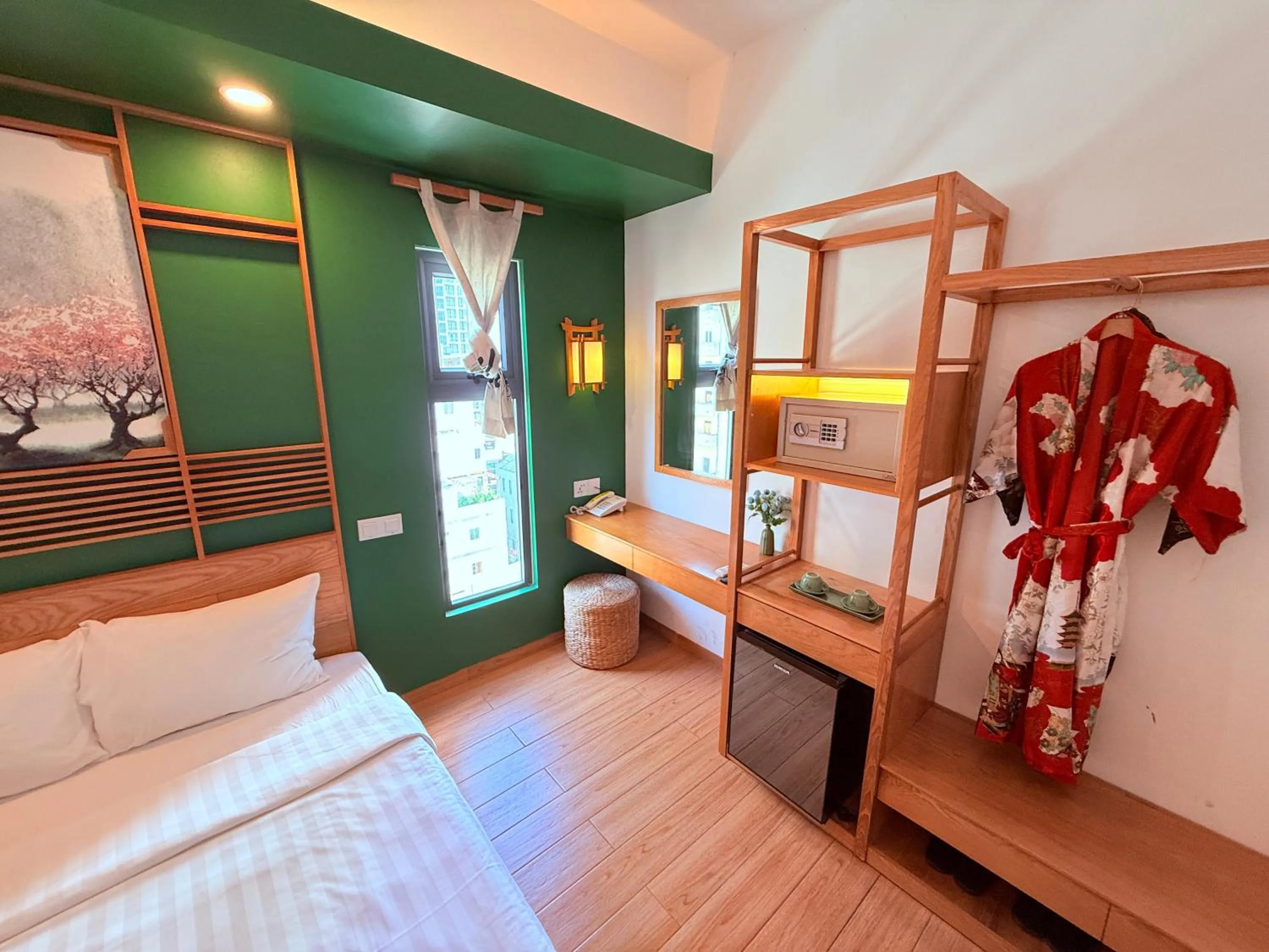 Bed in Fuji Boutique Hotel Nha Trang