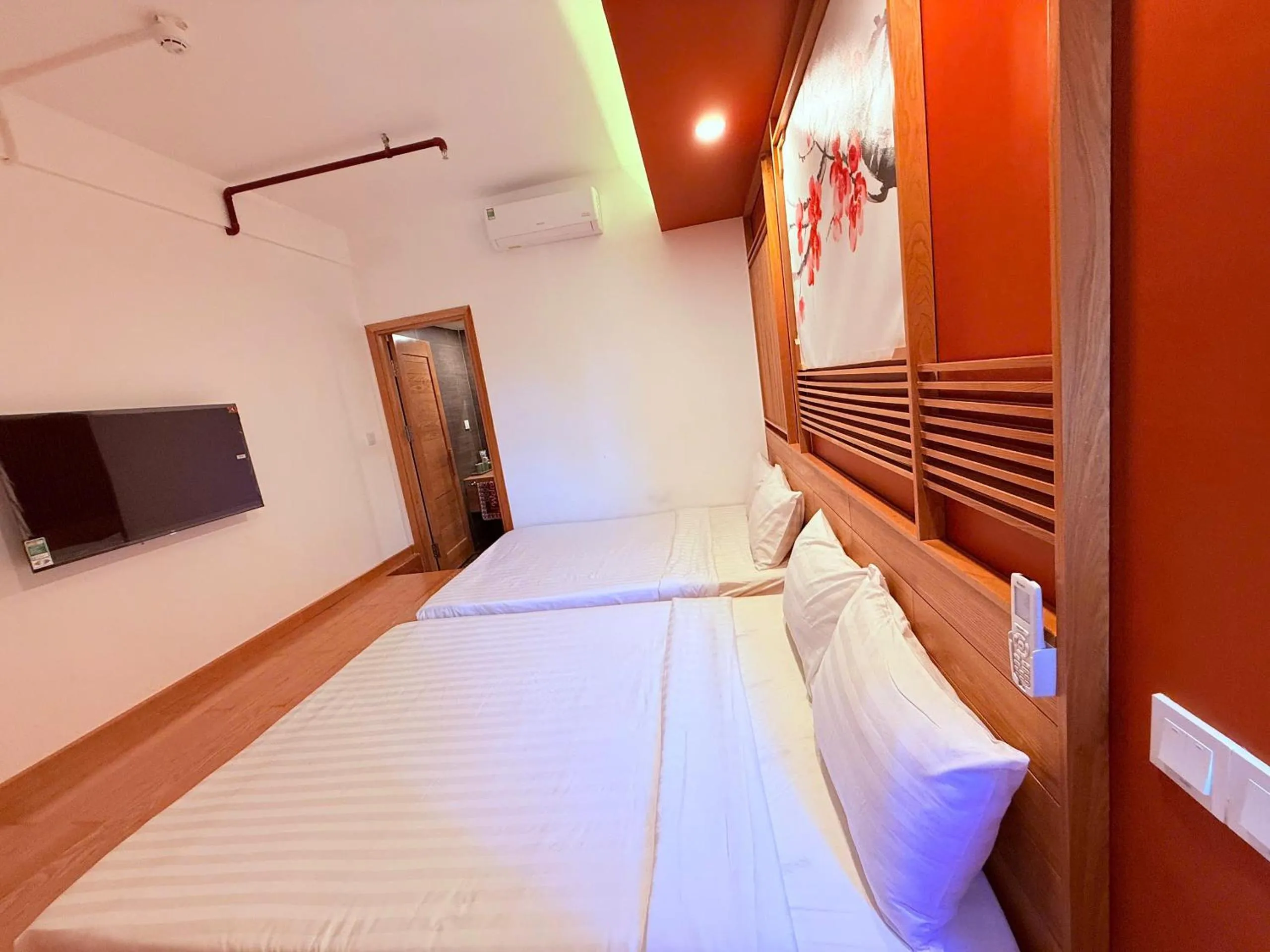 Bed in Fuji Boutique Hotel Nha Trang