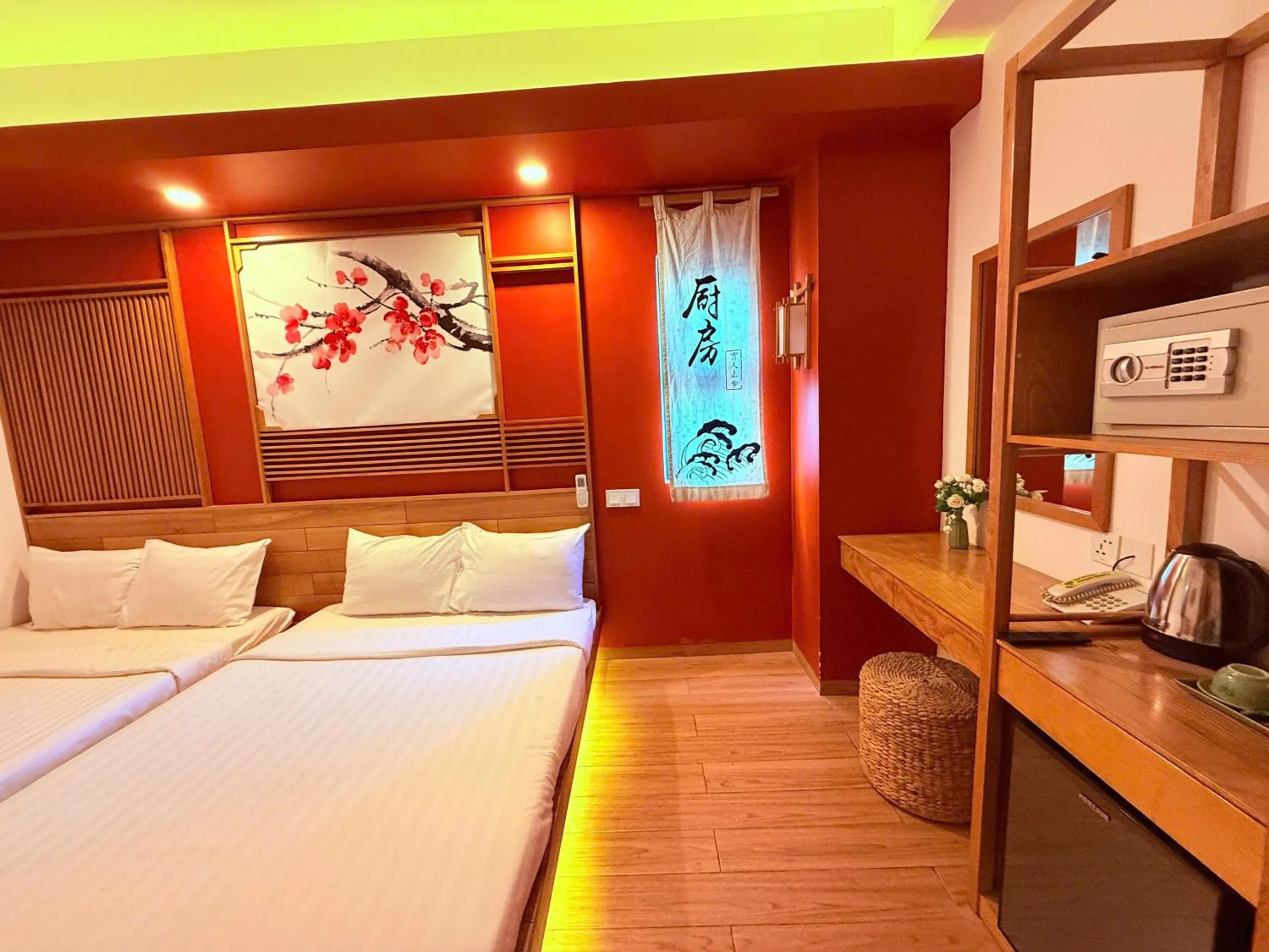 Bed in Fuji Boutique Hotel Nha Trang