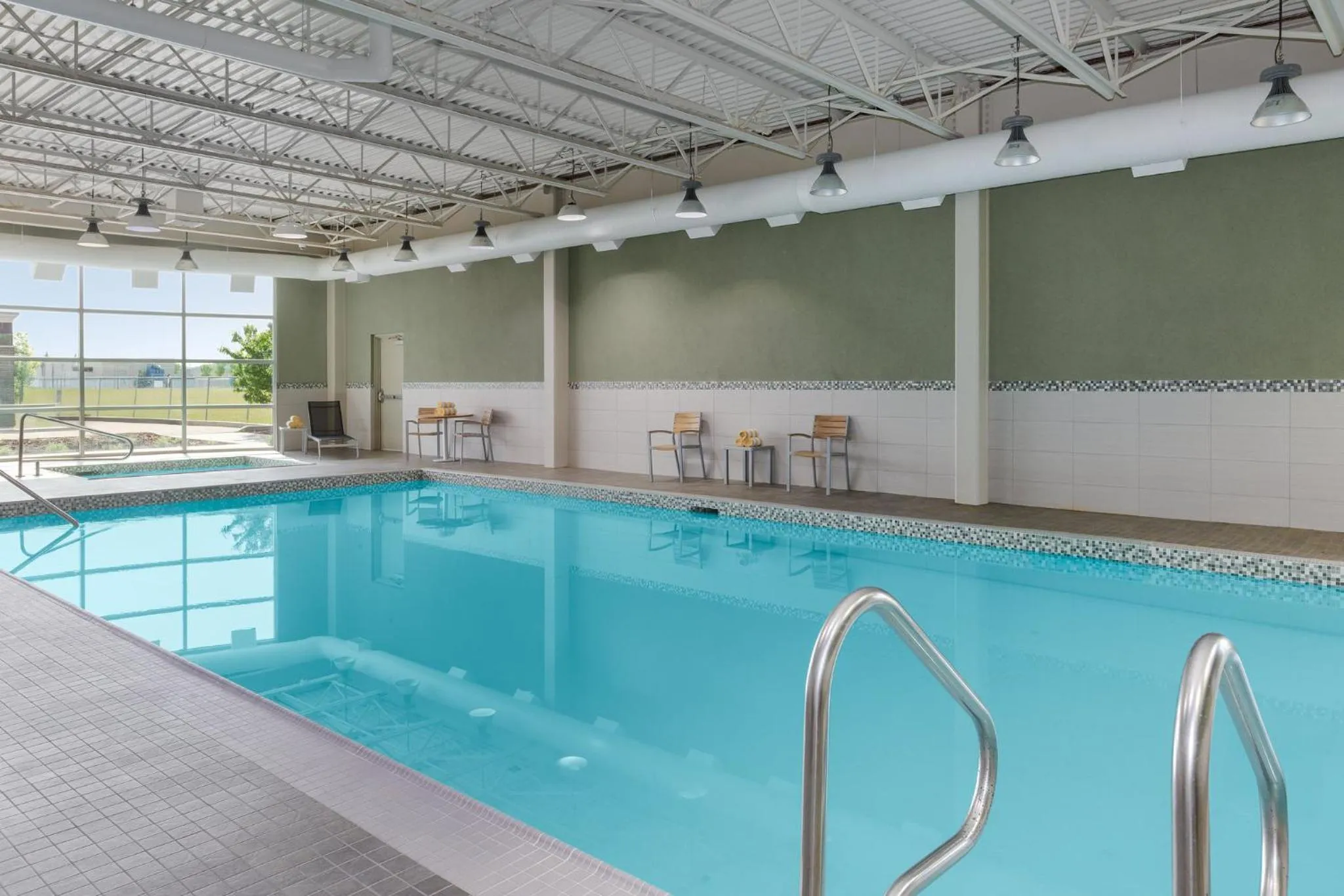 Swimming pool in Holiday Inn Express & Suites Cold Lake by IHG