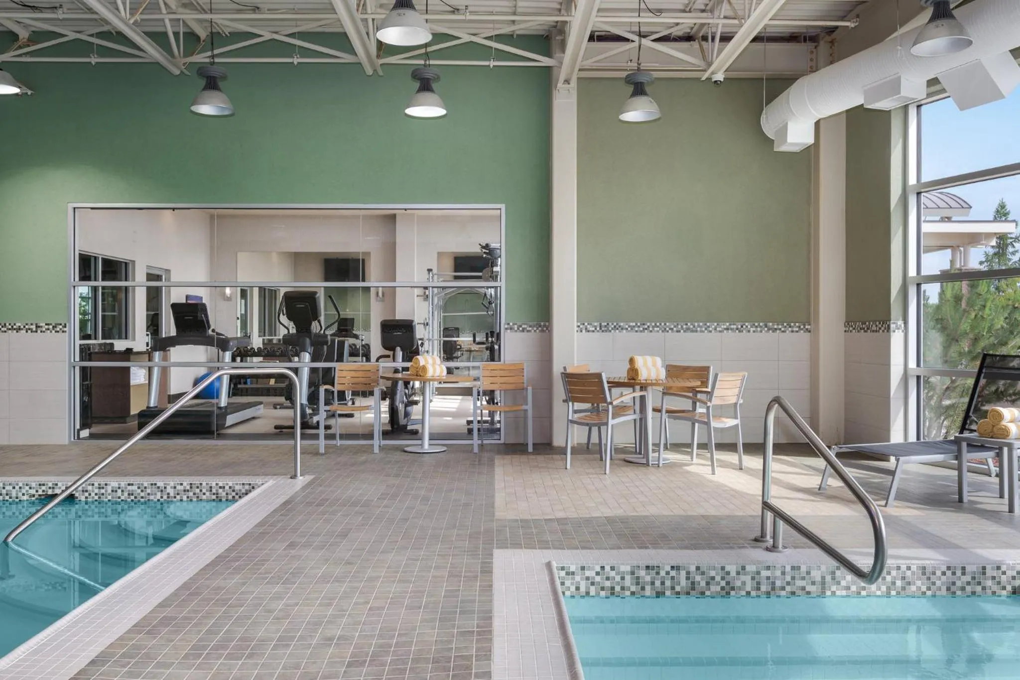 Swimming pool in Holiday Inn Express & Suites Cold Lake by IHG