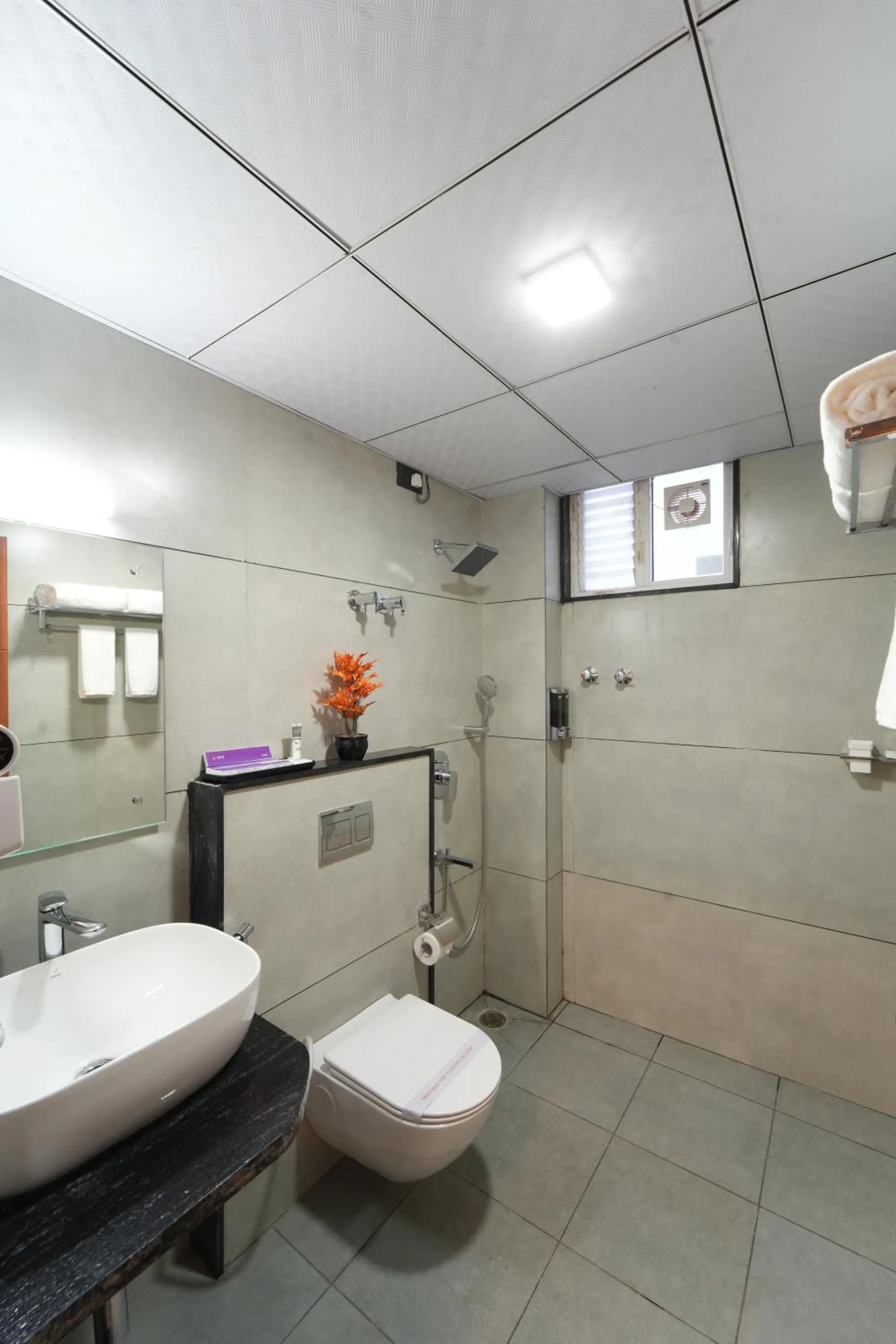 Shower in VOVO Boutique Hotel