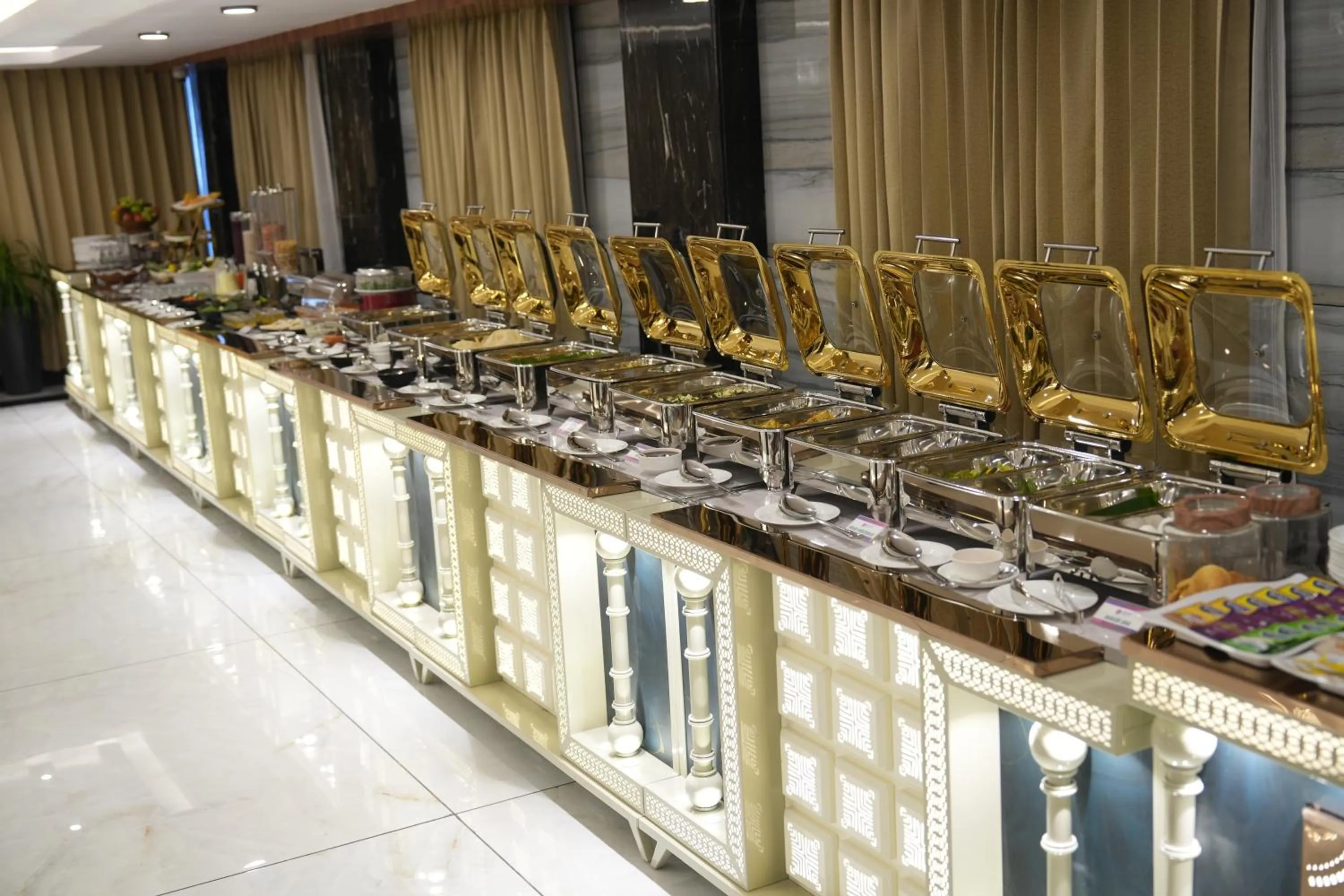 Buffet breakfast in VOVO Boutique Hotel