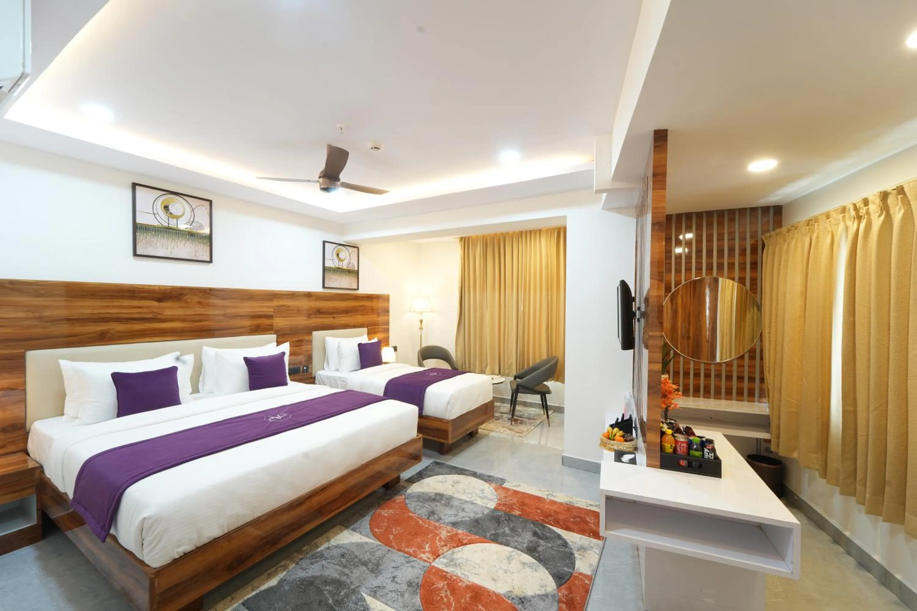 Bed in VOVO Boutique Hotel