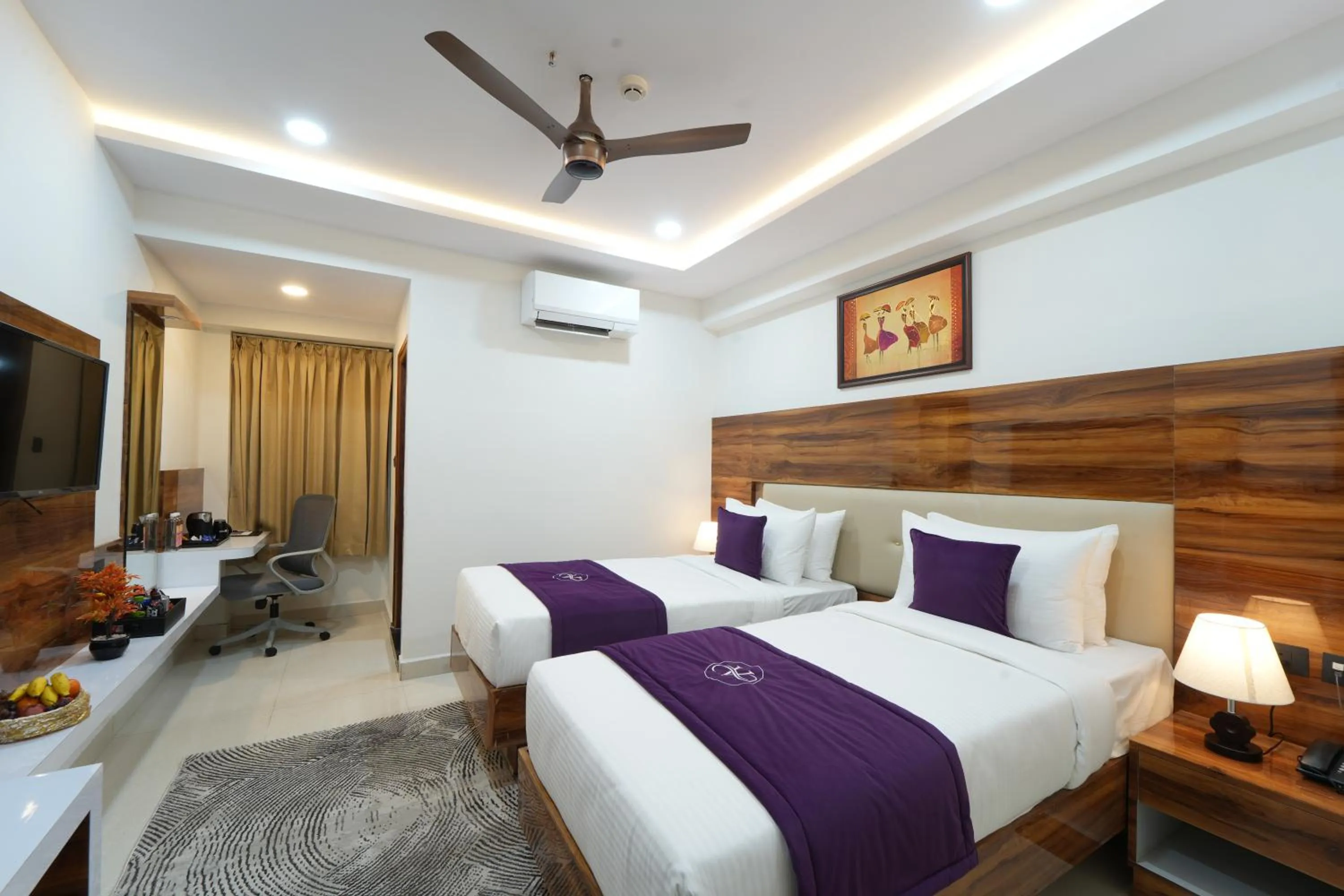 Bed in VOVO Boutique Hotel