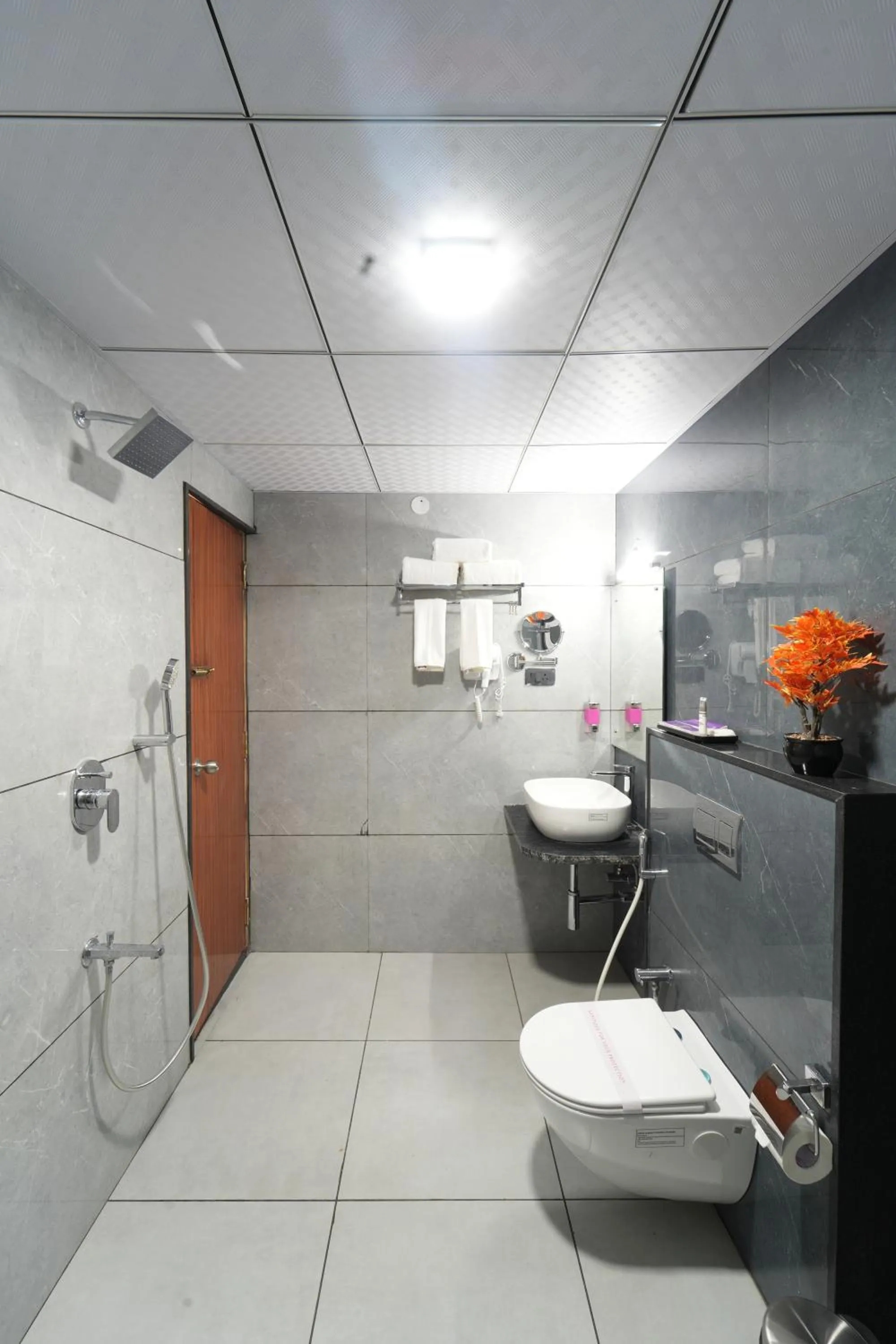 Shower in VOVO Boutique Hotel