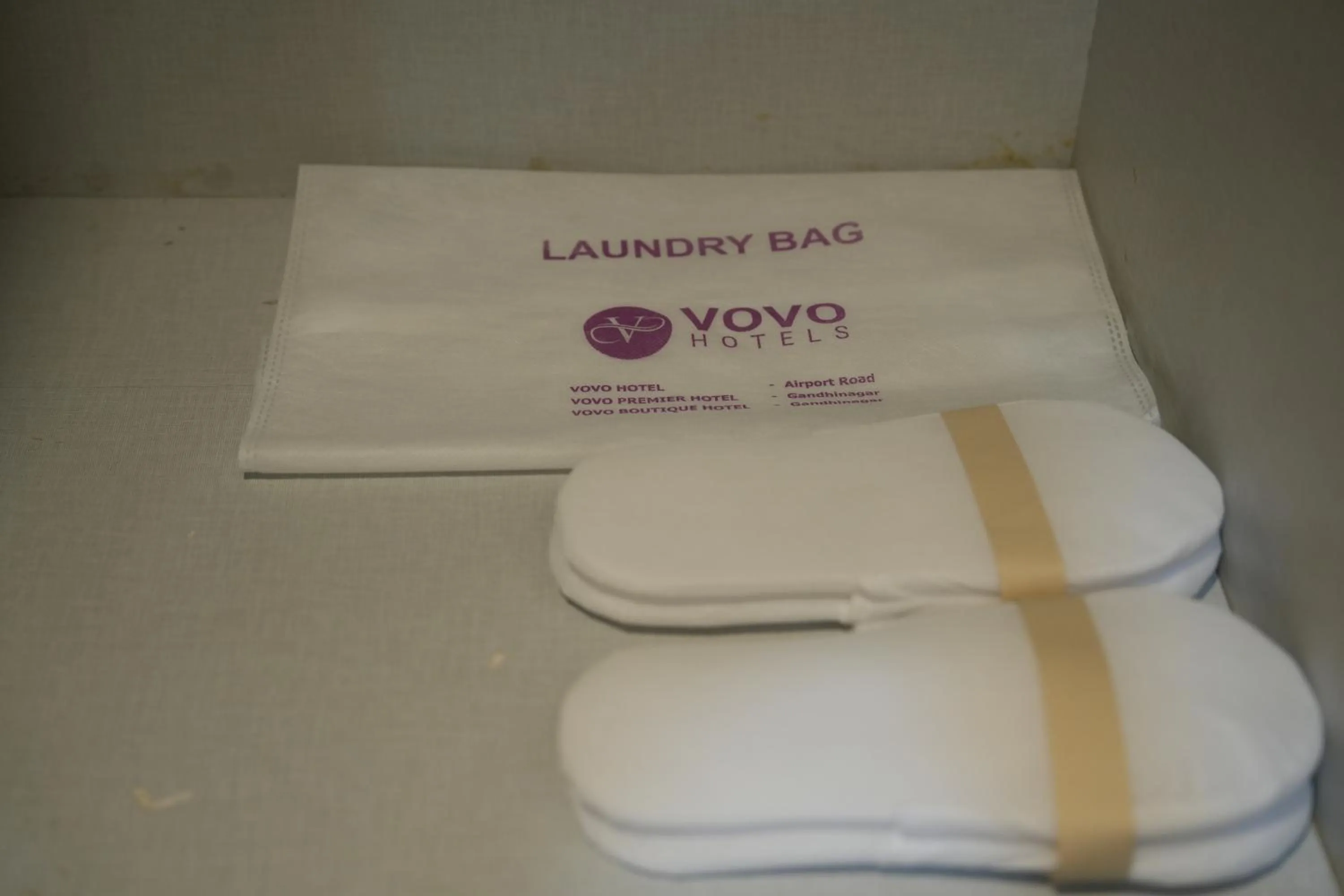 Text overlay in VOVO Boutique Hotel