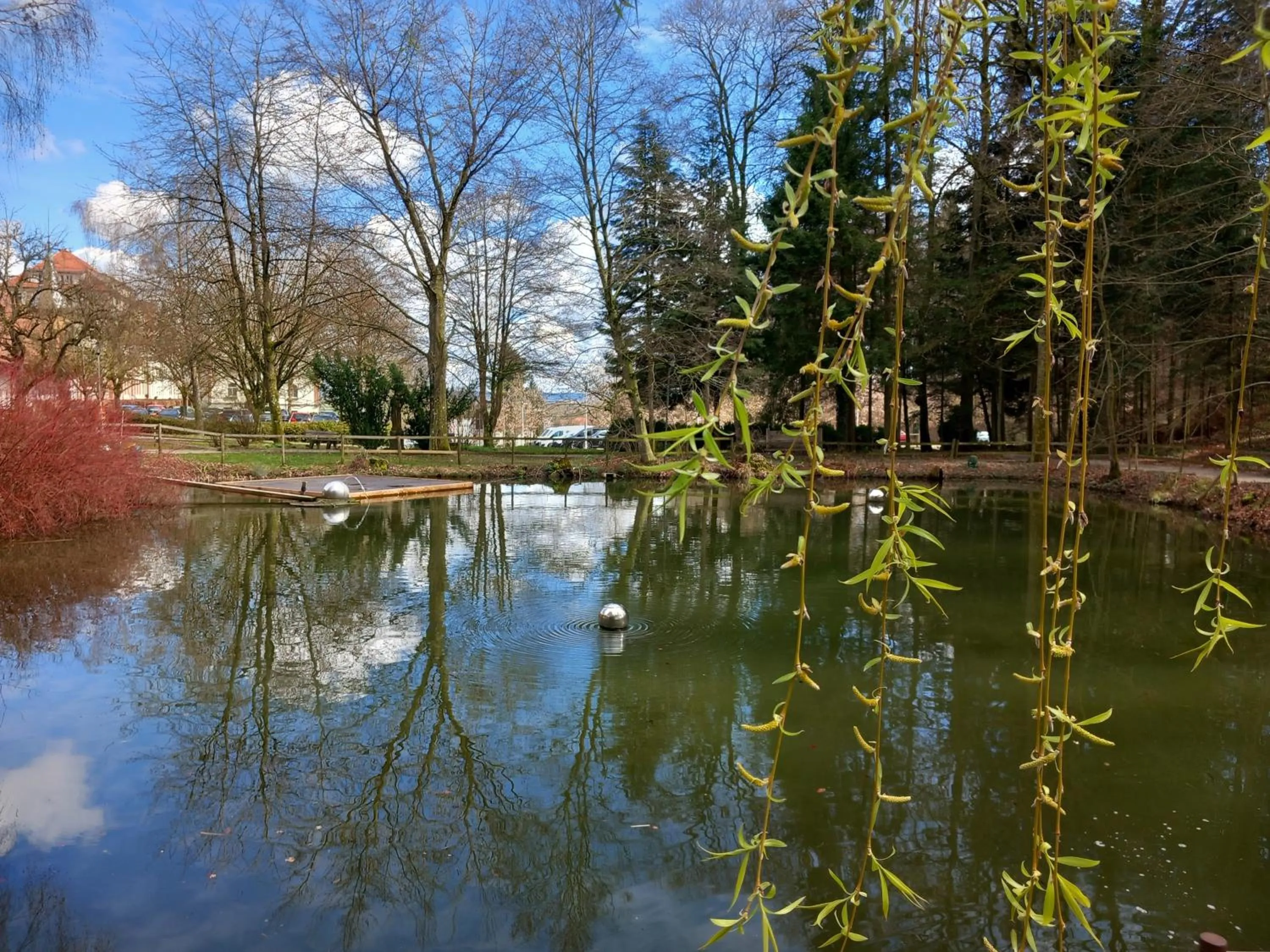 Garden view in Kloster Bonlanden