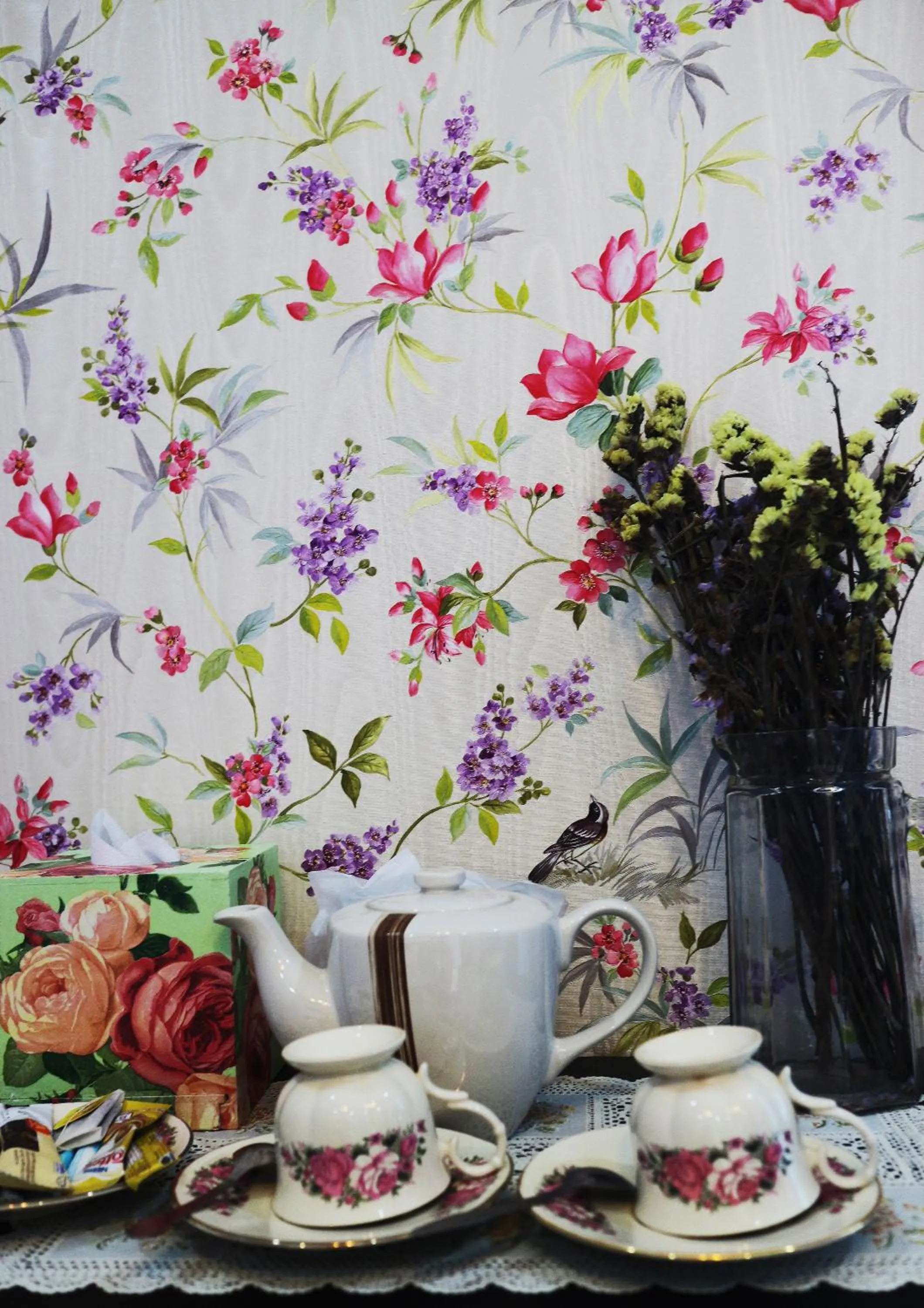 Dining area in The London Tearoom