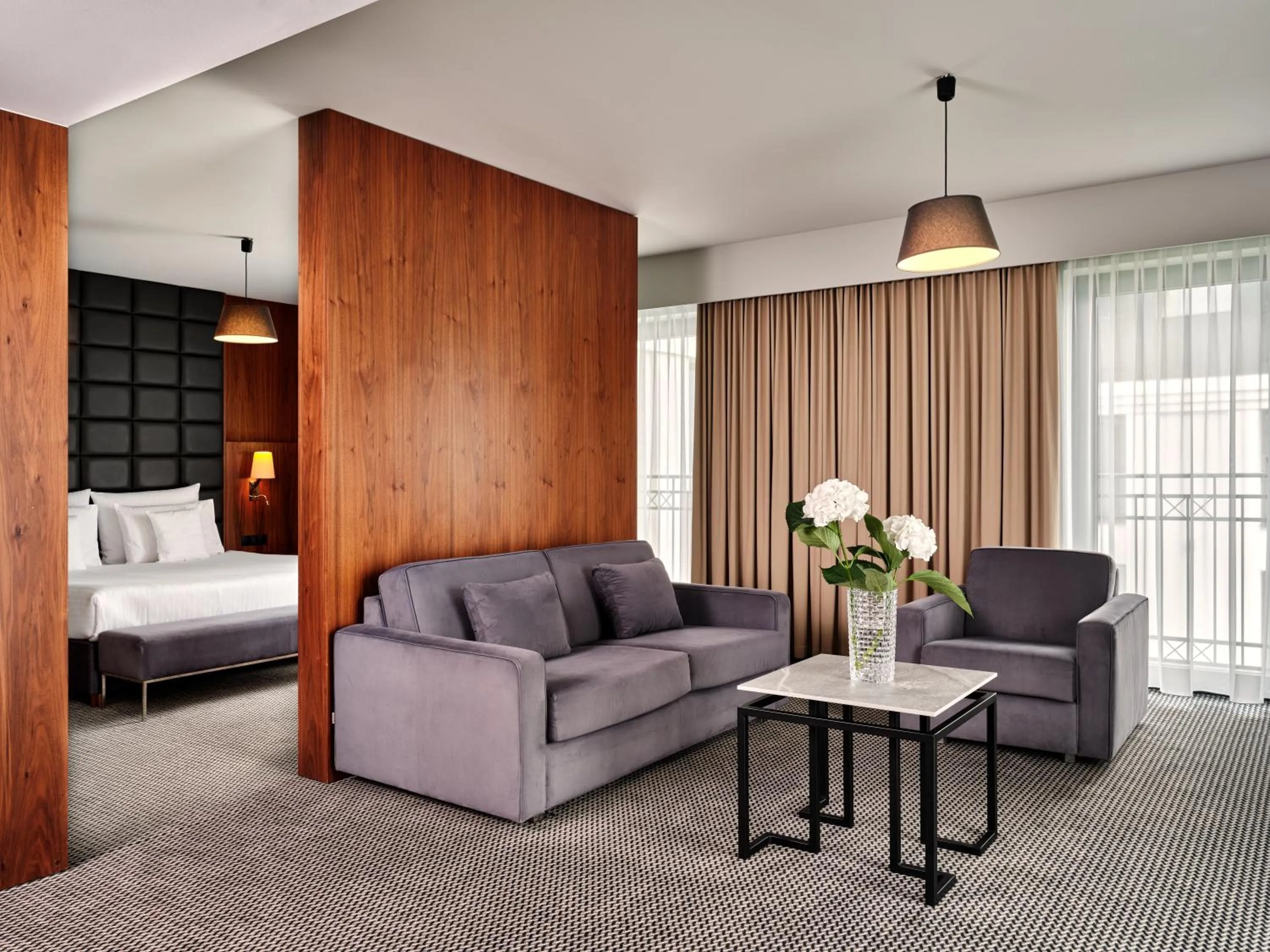 Bed in Heron Live Hotel Marina & SPA