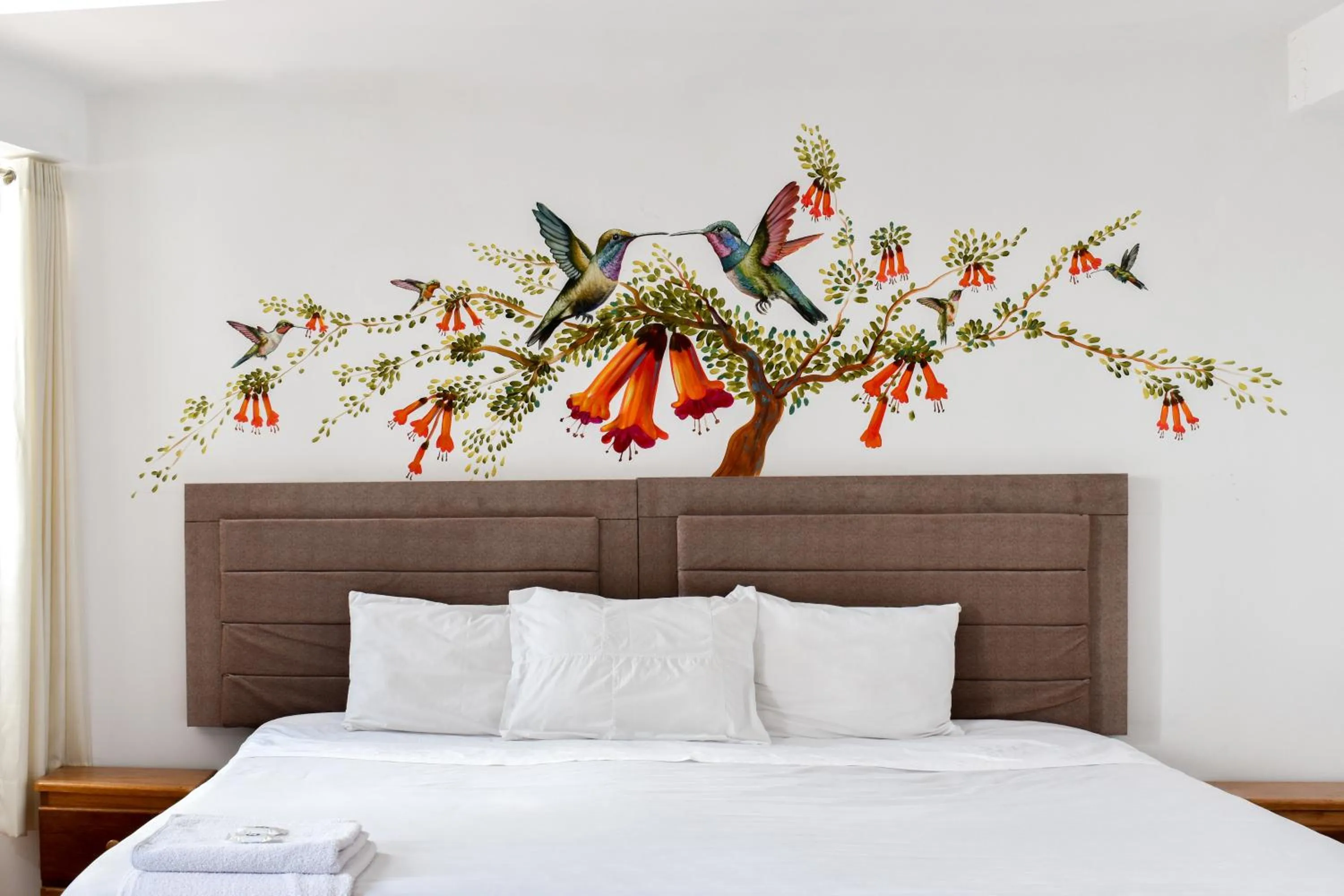 Bed in Apart Hotel El Puma