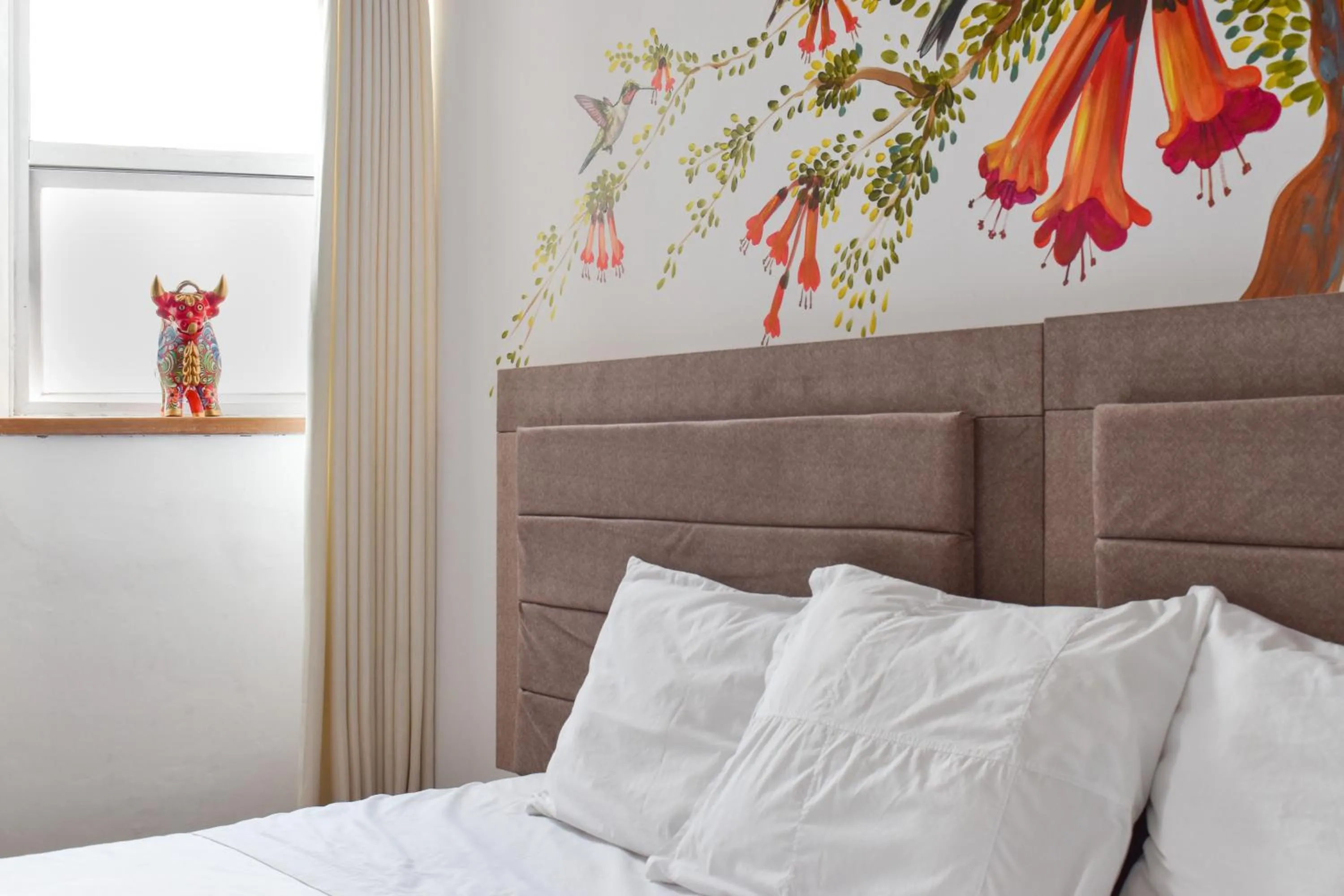 Bed in Apart Hotel El Puma