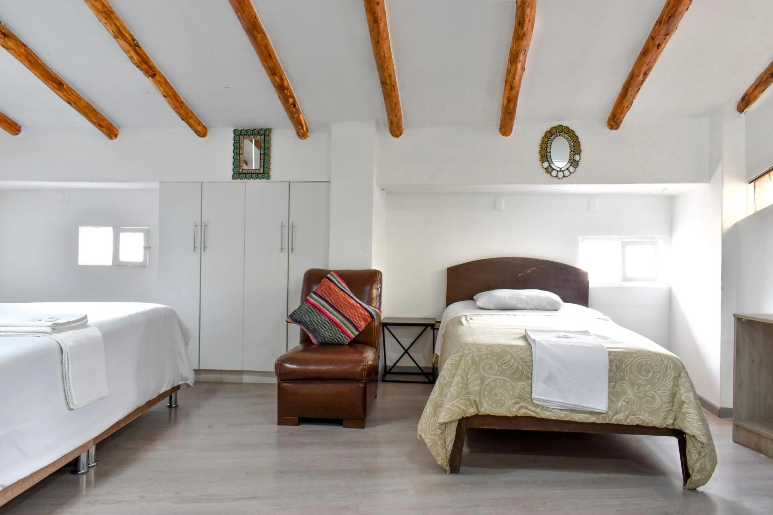 Bed in Apart Hotel El Puma