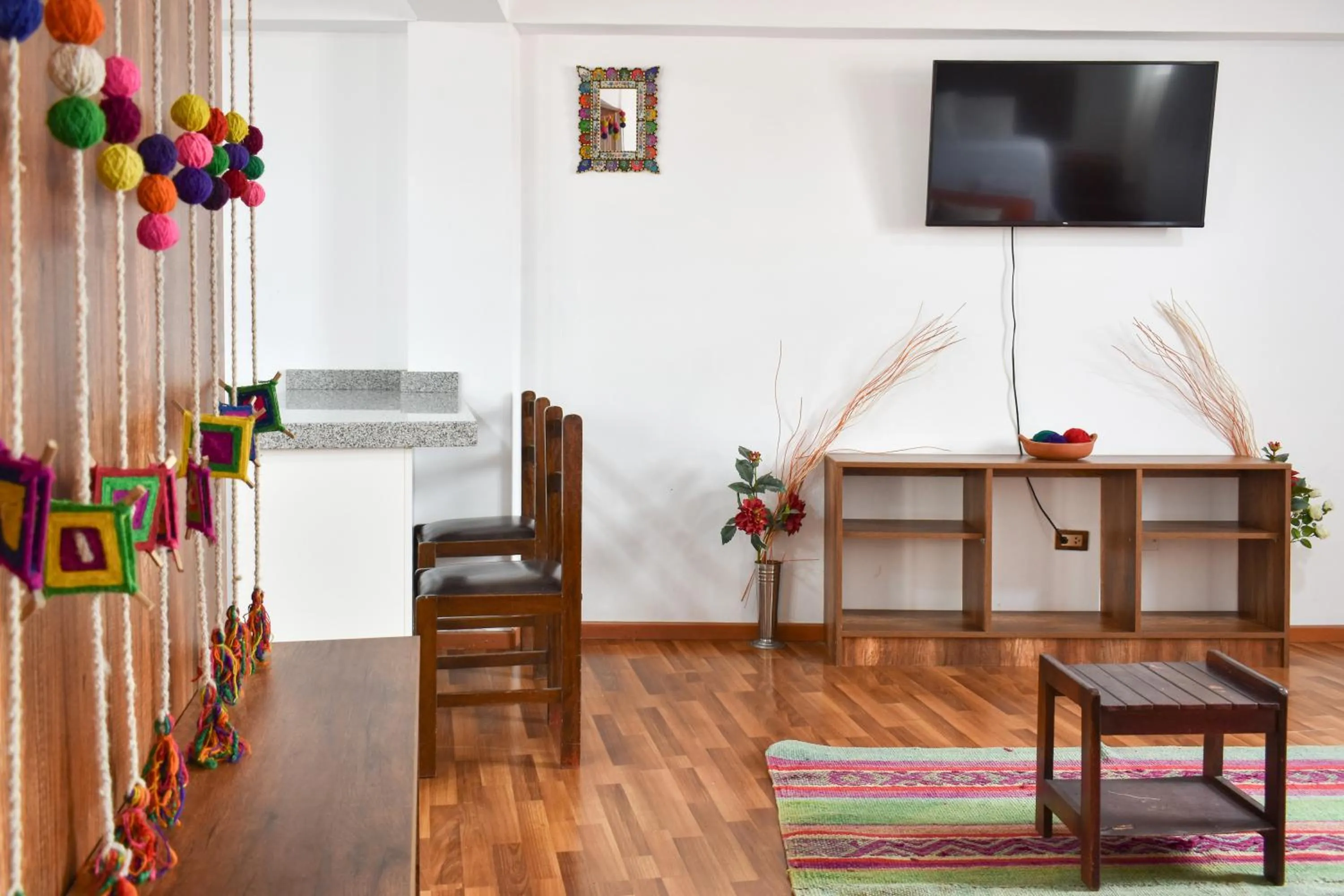 TV and multimedia in Apart Hotel El Puma