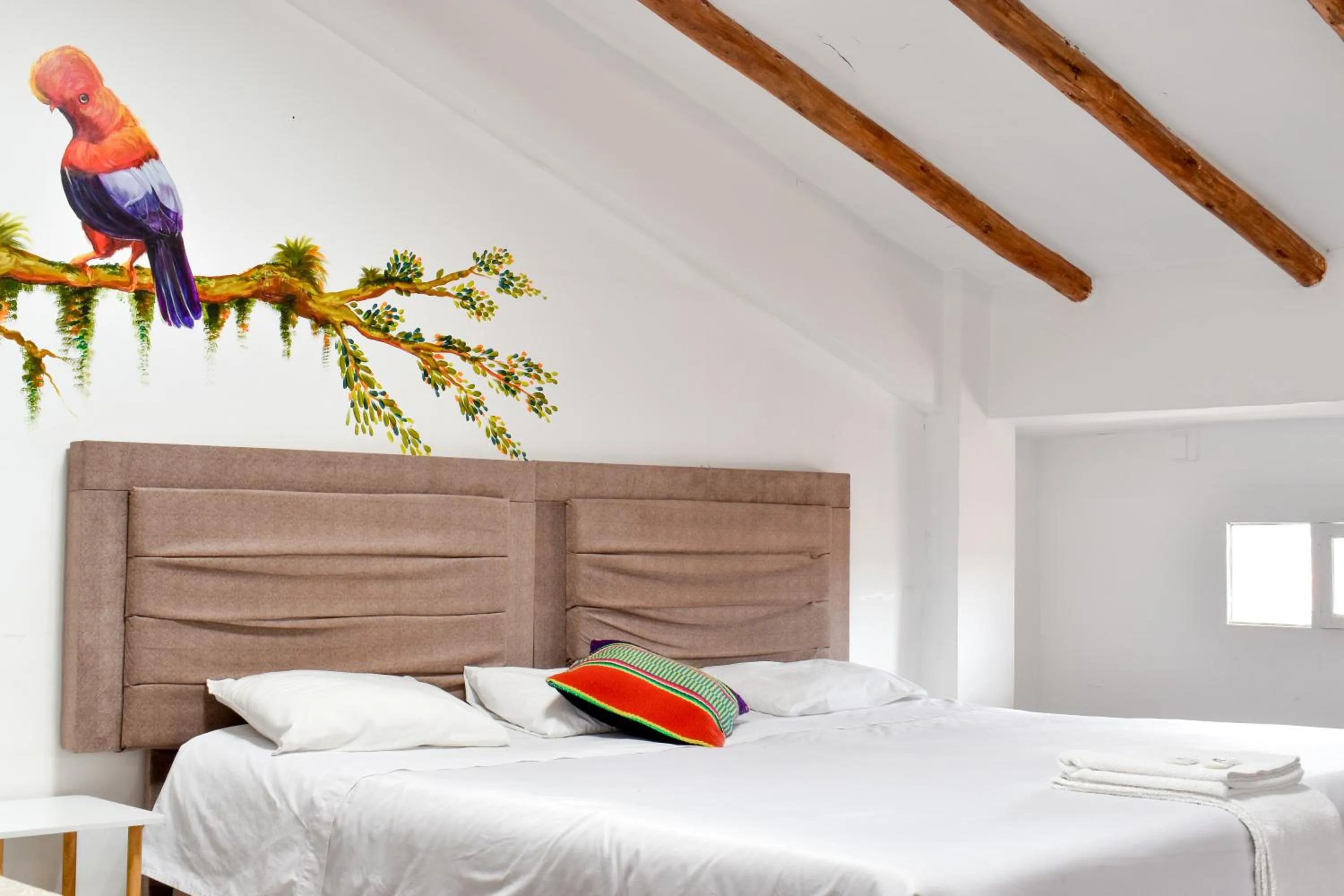 Bed in Apart Hotel El Puma