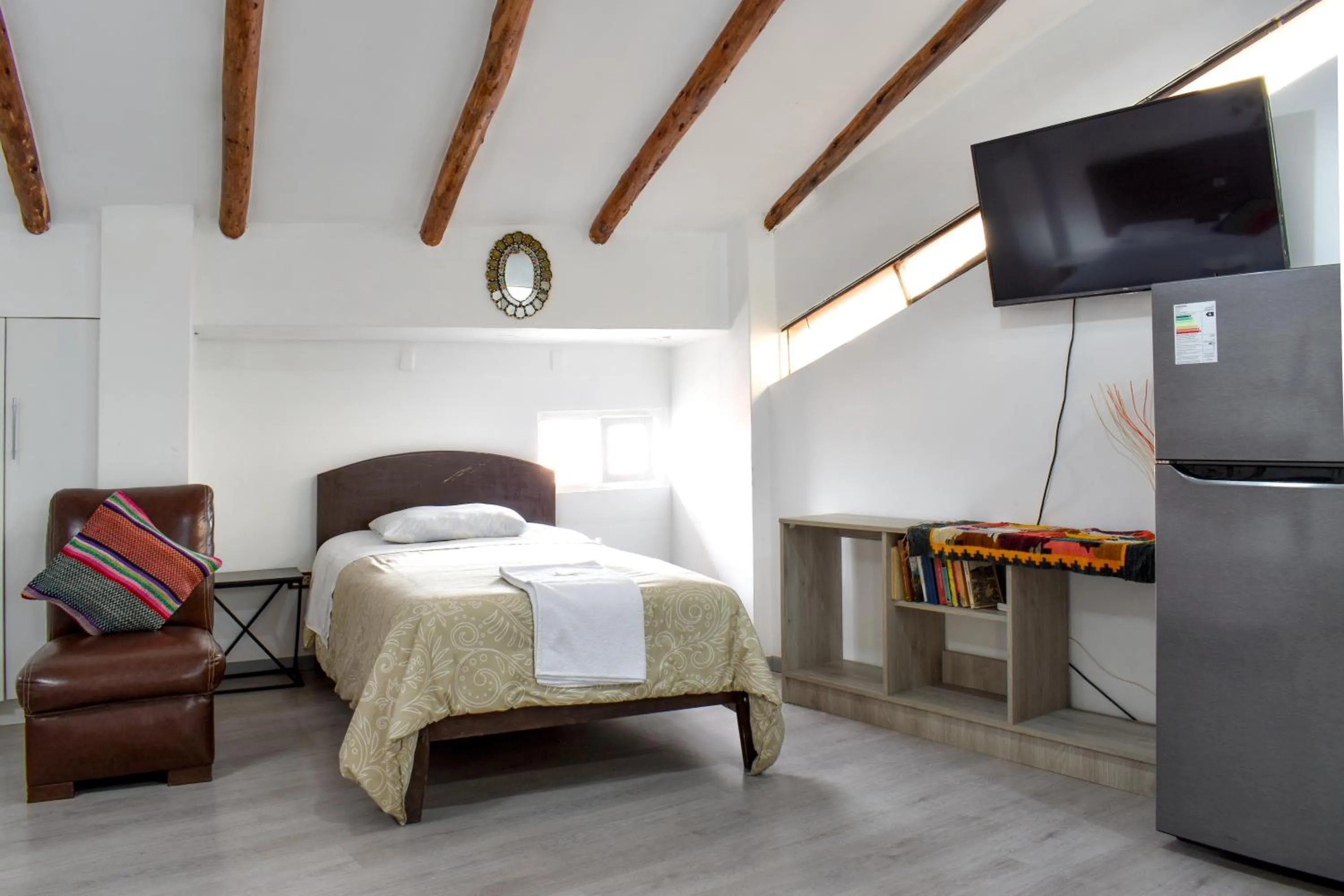 Bed in Apart Hotel El Puma