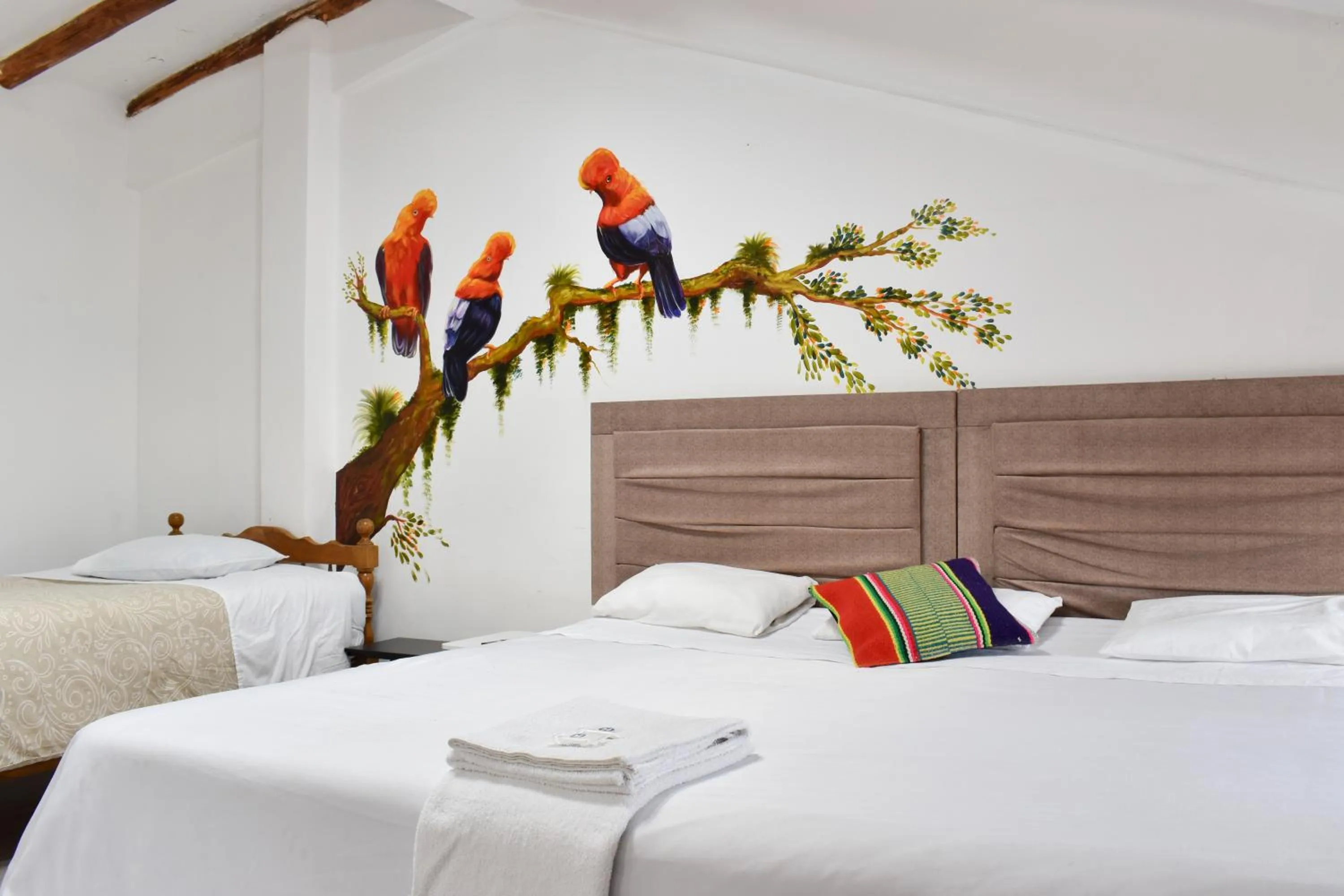 Bed in Apart Hotel El Puma