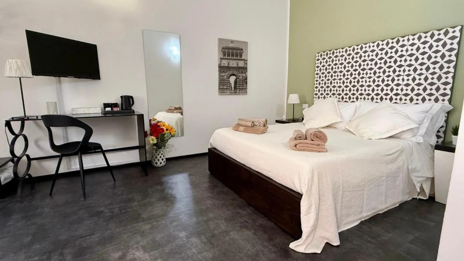 Photo of the whole room, Bed in B&B Alla Stazione