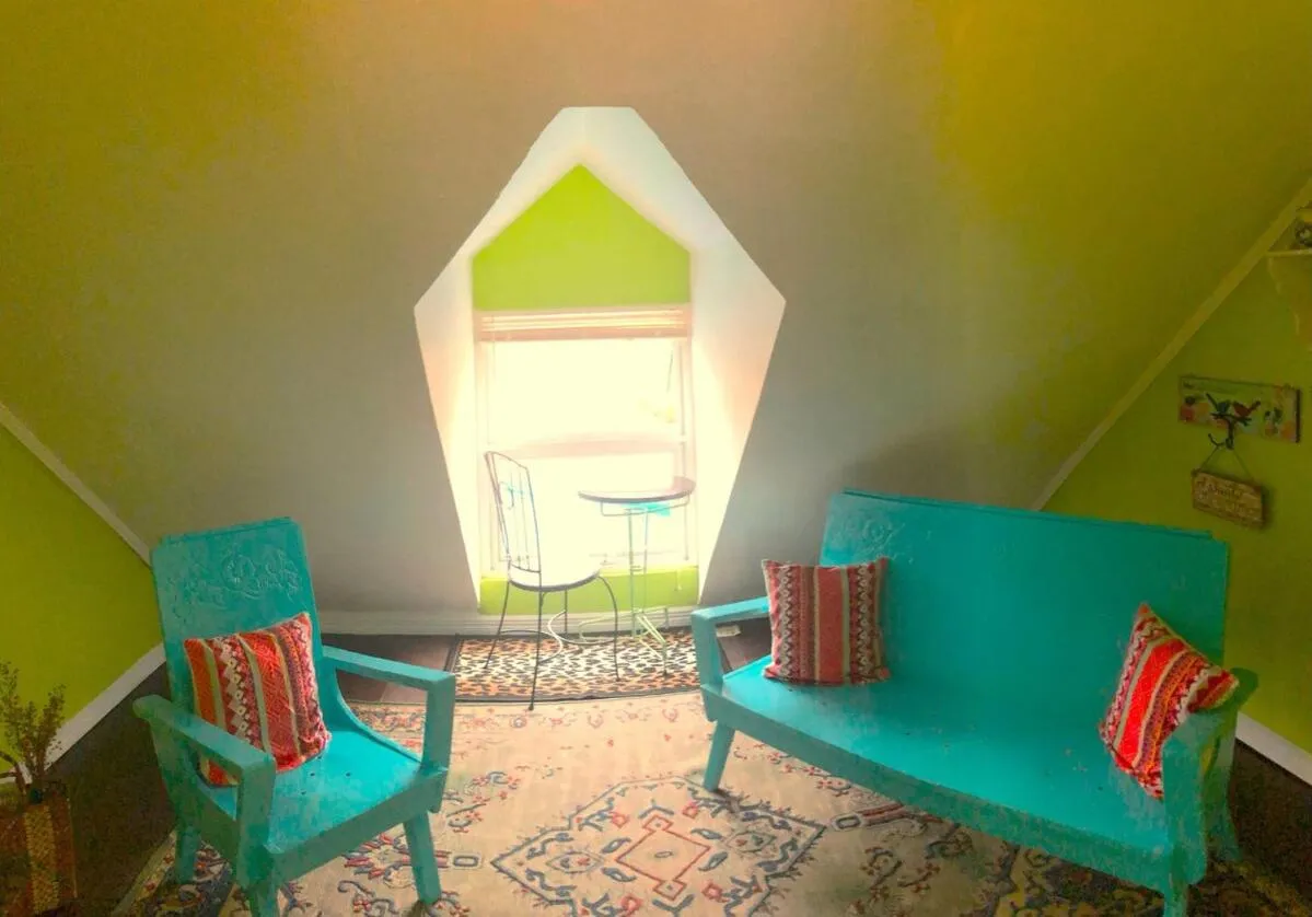 Seating area in Madie's Place B&B with Private Pool in Santa Rosa near Enchanted Kingdom