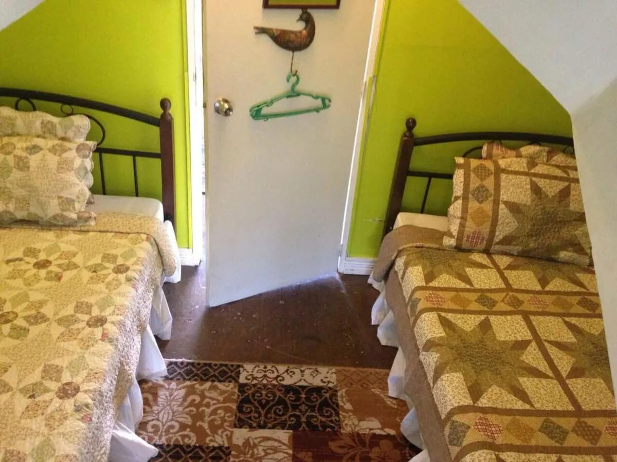 Bed in Madie's Place B&B with Private Pool in Santa Rosa near Enchanted Kingdom