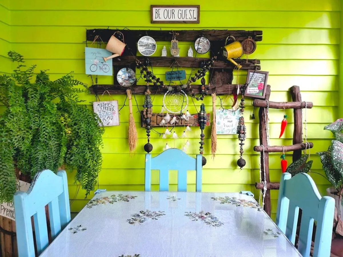 Balcony/Terrace in Madie's Place B&B with Private Pool in Santa Rosa near Enchanted Kingdom