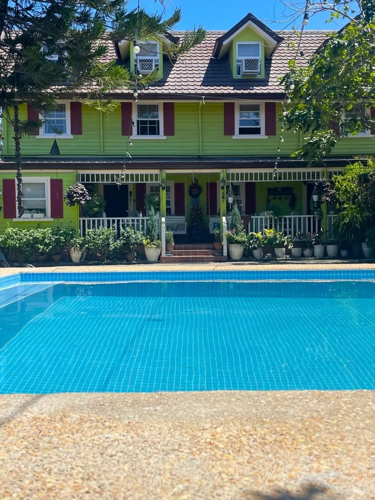 Property building in Madie's Place B&B with Private Pool in Santa Rosa near Enchanted Kingdom