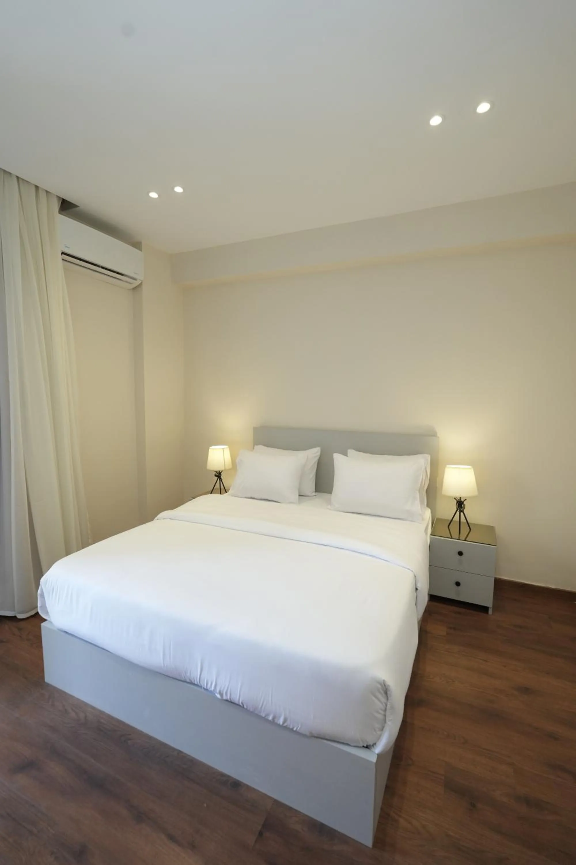 Bed in Settle Inn Banafseg Apartments