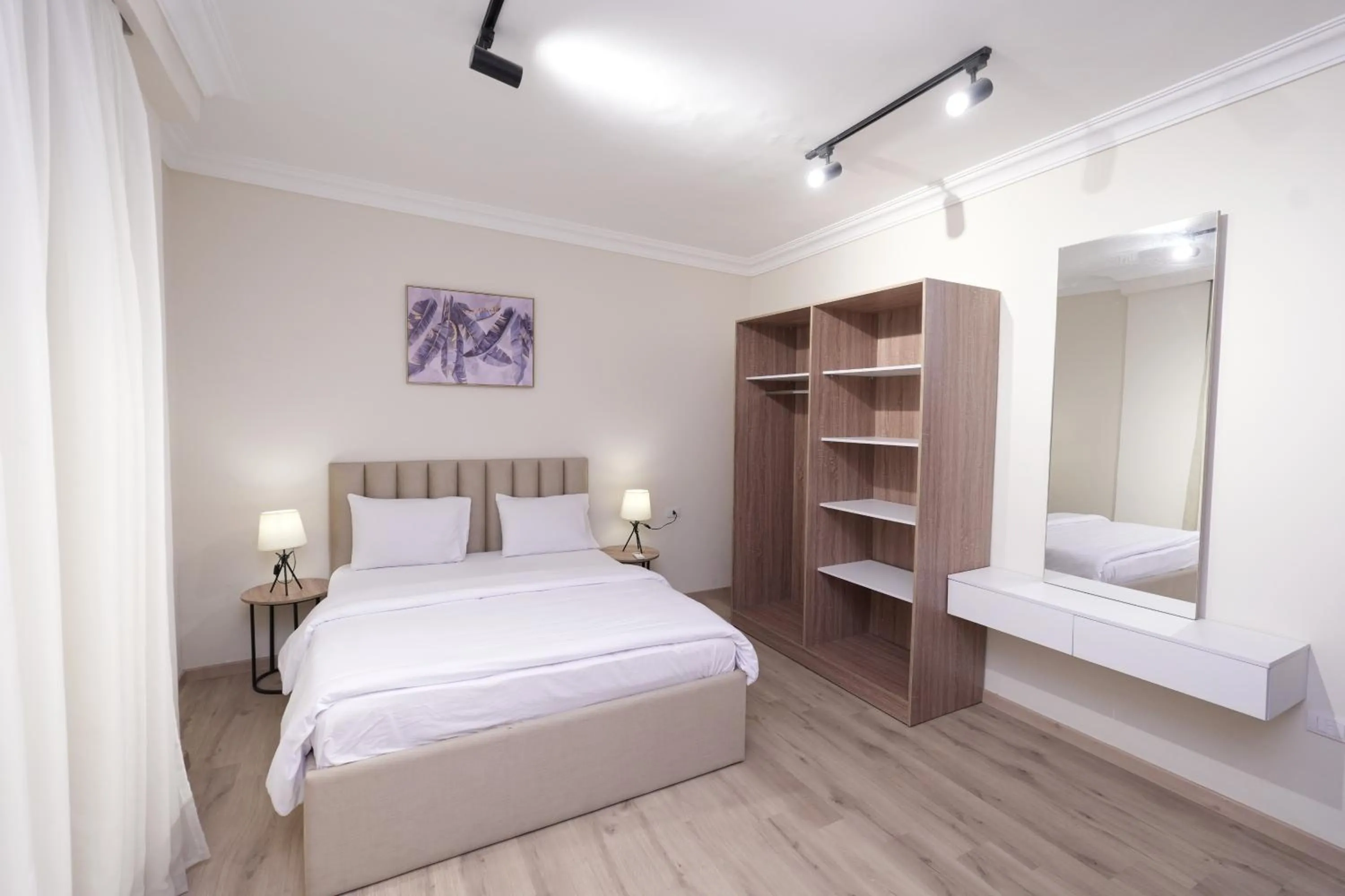 Bed in Settle Inn Banafseg Apartments