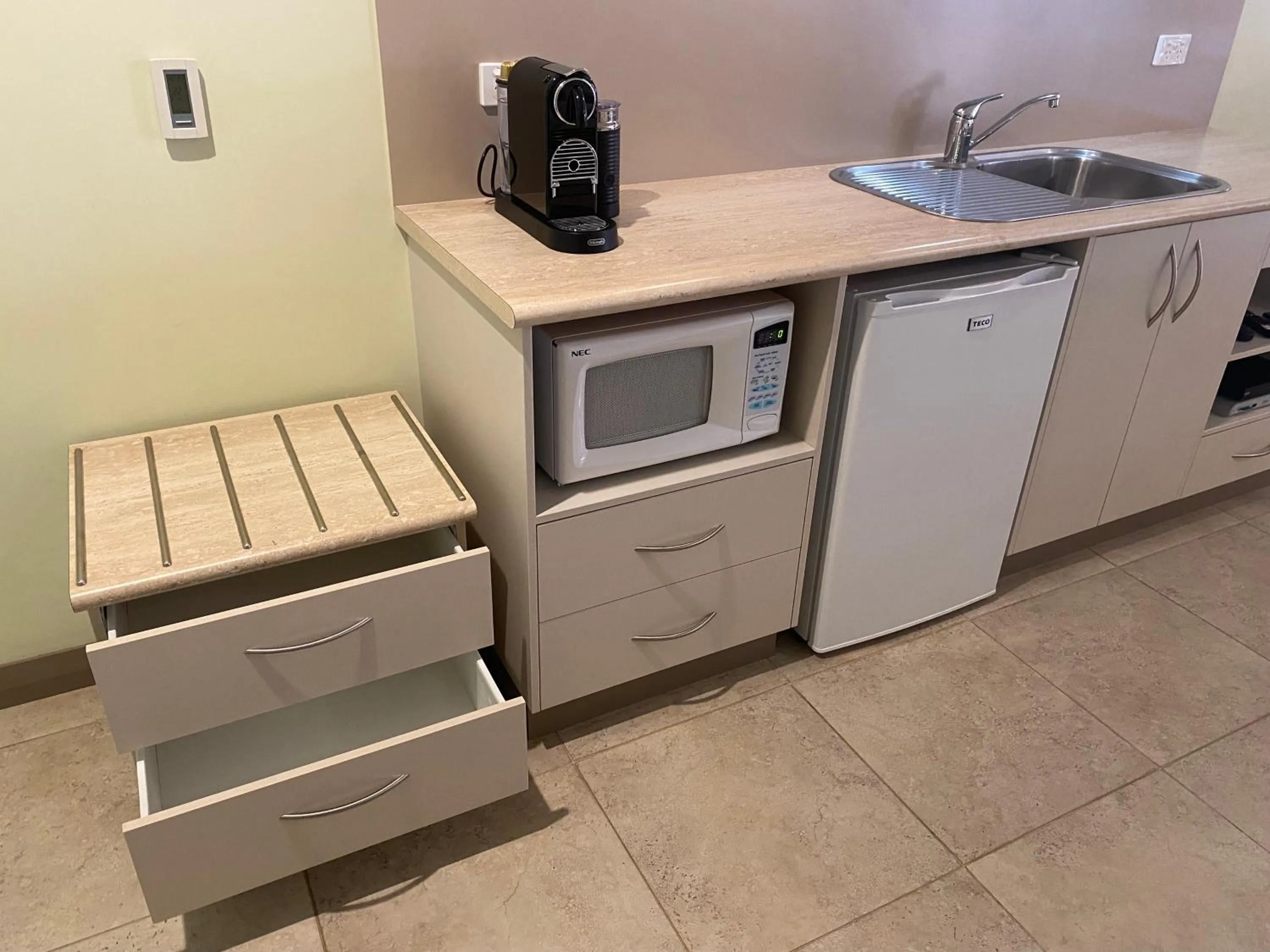 Kitchen or kitchenette in Saltair Luxury Accommodation - Adults Only