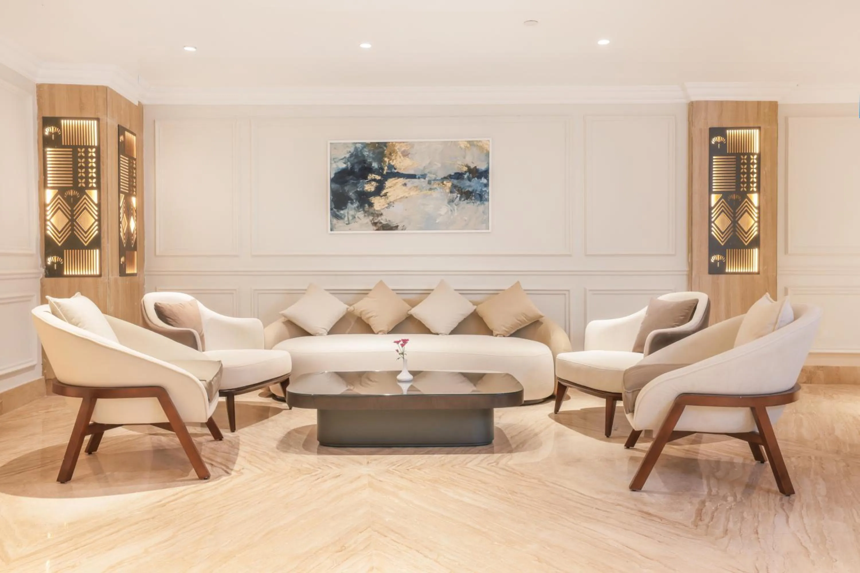 Seating area in Helnan Antoniades Palace Hotel