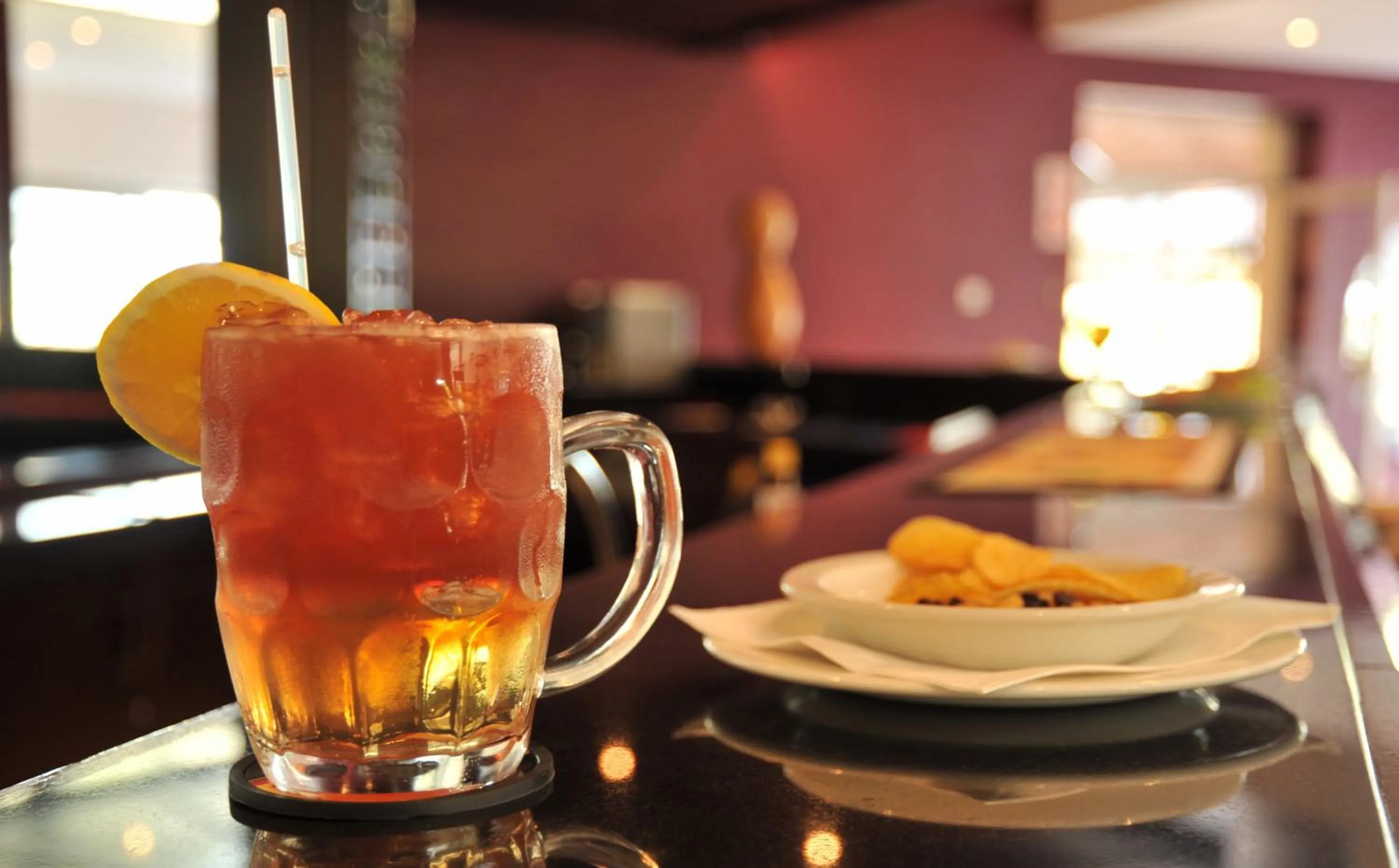 Drinks in Cresta Thapama Hotel