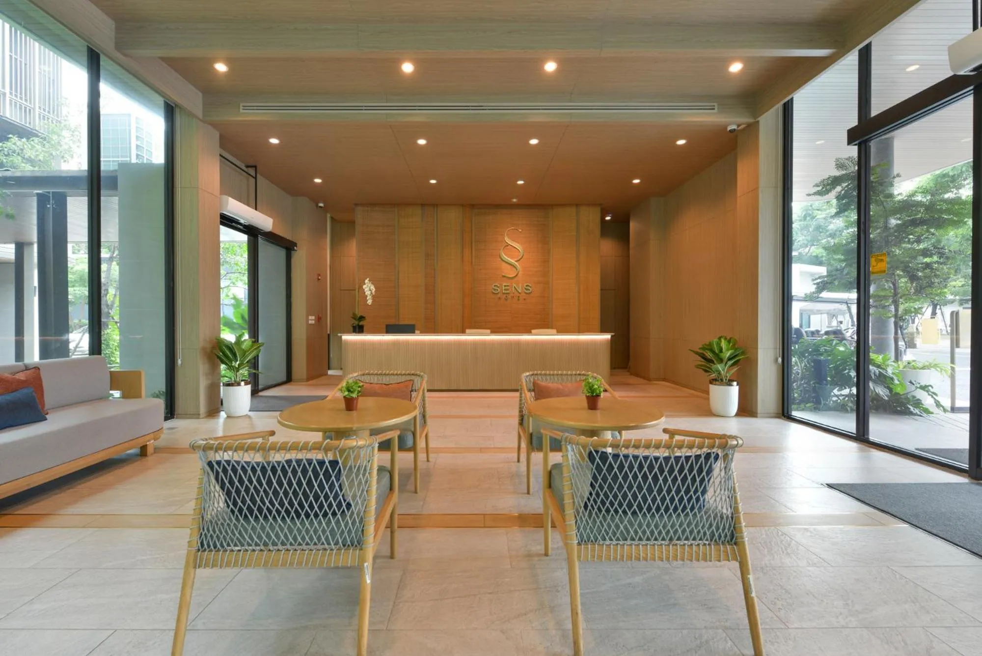 Lobby or reception in SENS Hotel