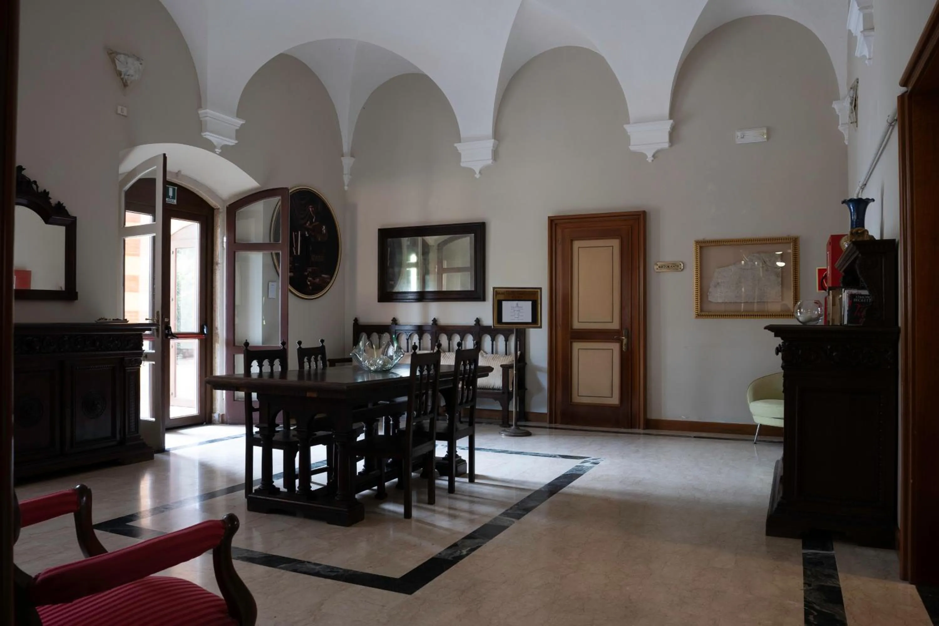 Lobby or reception in Park Hotel Napoleone