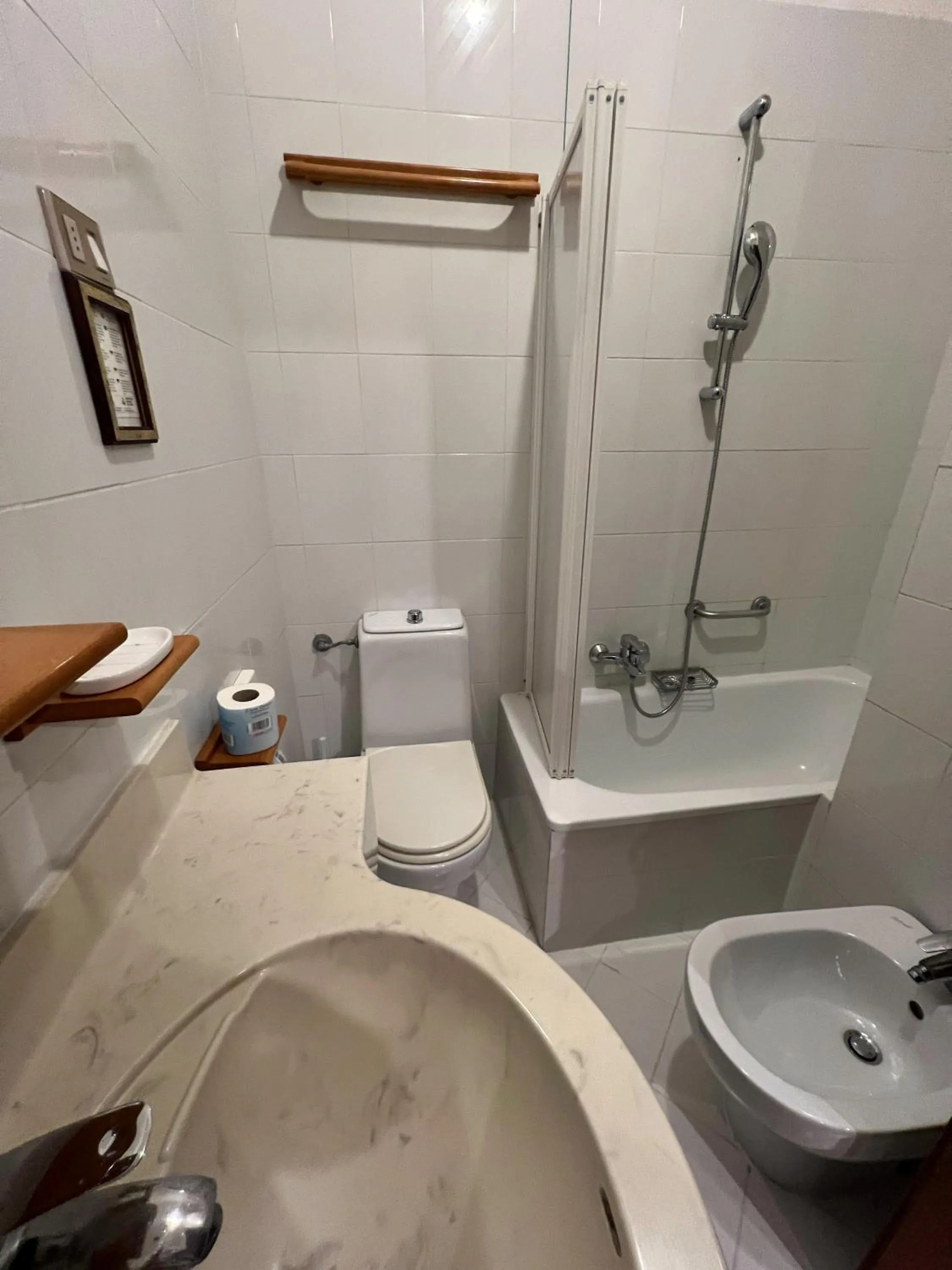 Shower in Park Hotel Napoleone