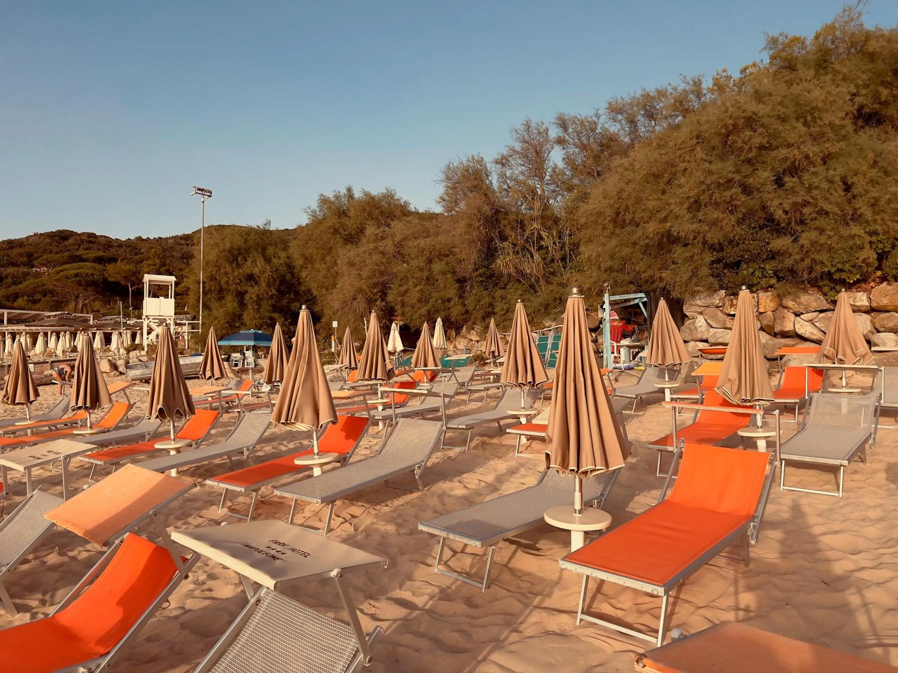 Beach in Park Hotel Napoleone